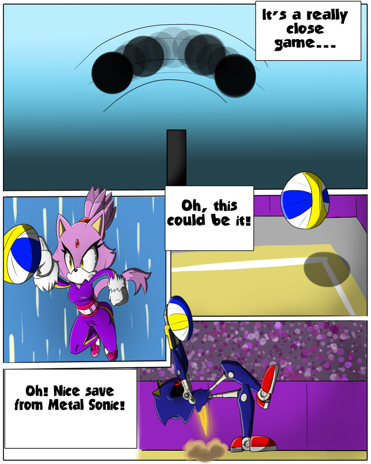 [Sandunky] All Fun And (Olympic) Games (Sonic The Hedgehog)