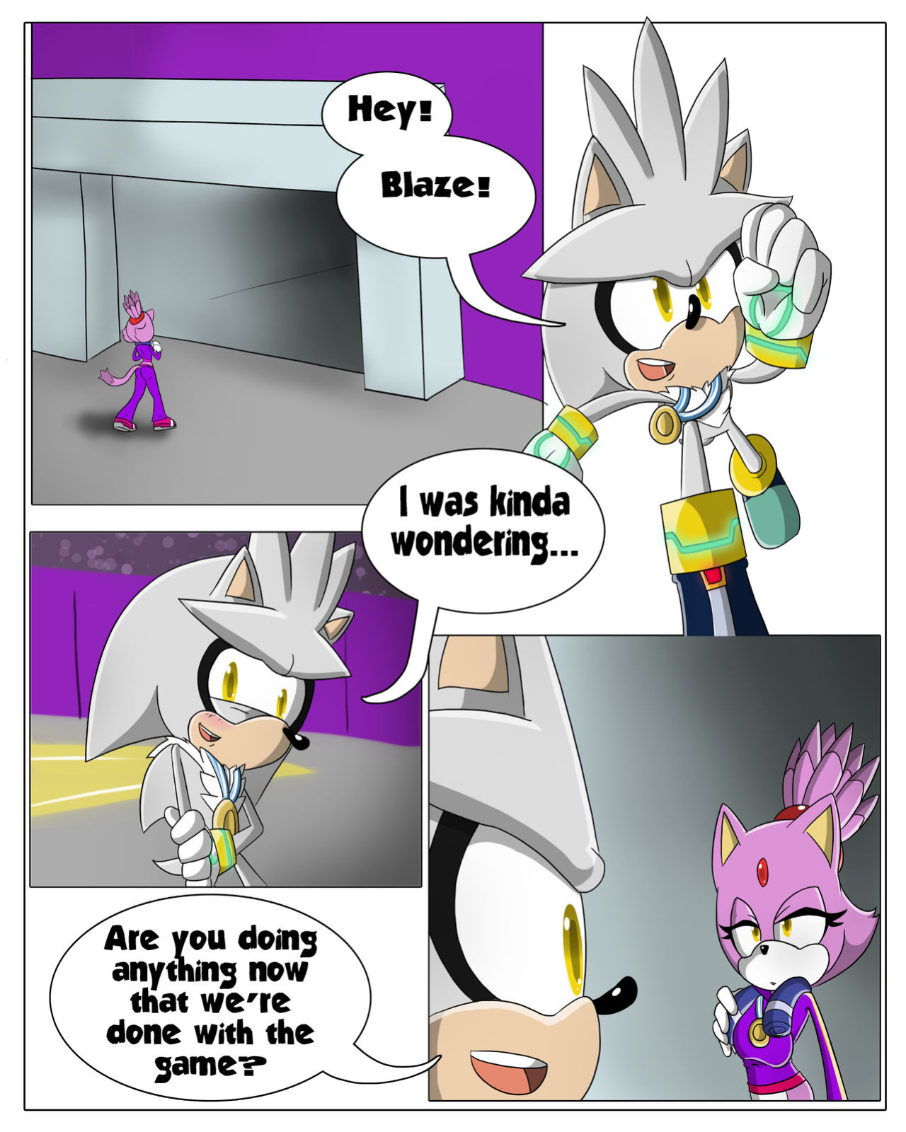 [Sandunky] All Fun And (Olympic) Games (Sonic The Hedgehog)