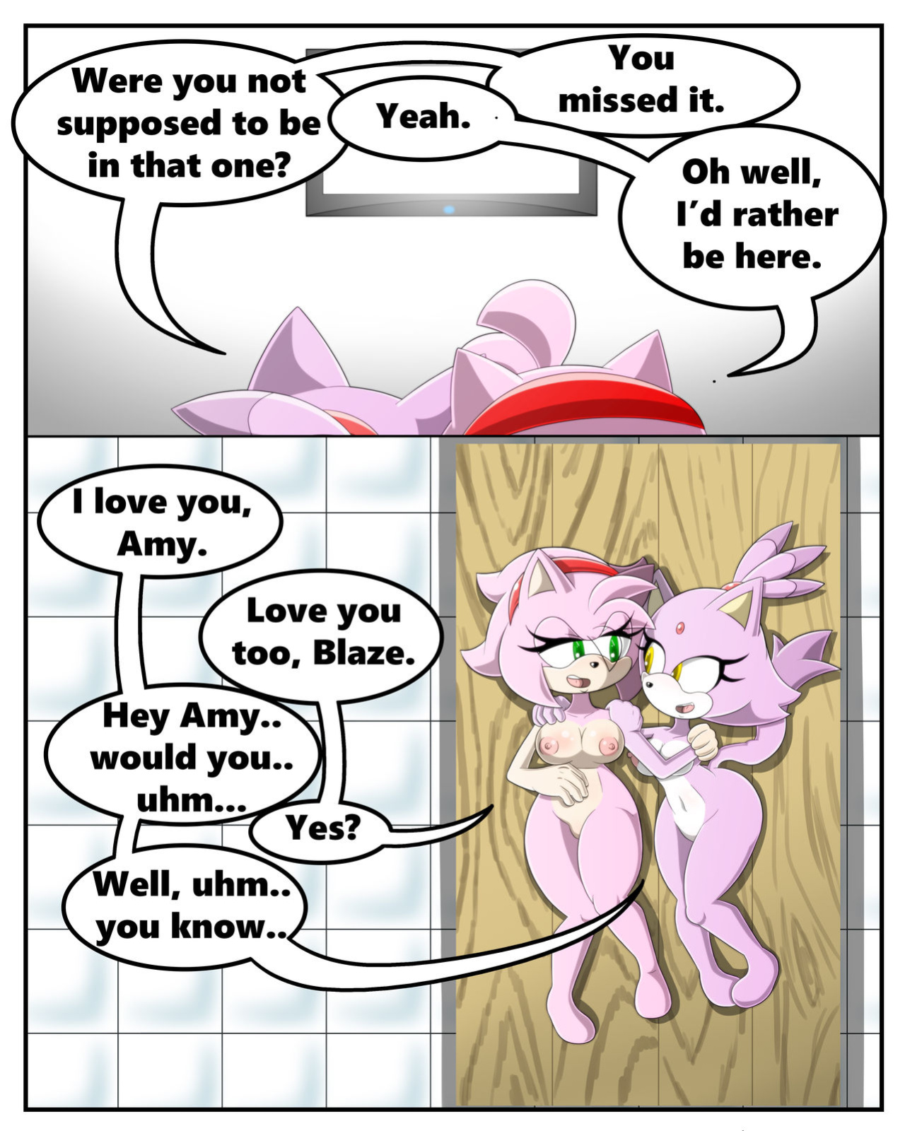 [Sandunky] All Fun And (Olympic) Games (Sonic The Hedgehog)