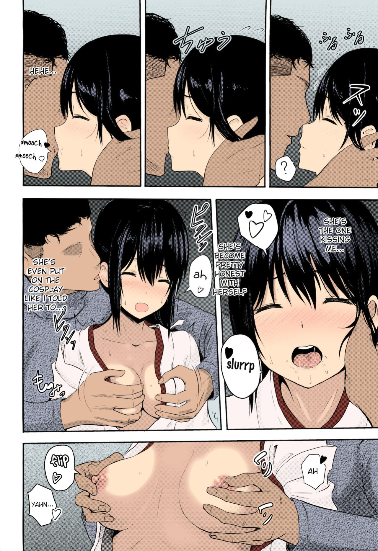 Kimi no Na wa. - & and & - Mitsuha Miyamziu & Teshigawara Katsuhiko (Coelacanth) (colored by mikakucoloring)