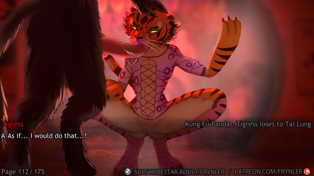 [Frynler] Tigress loses to Tai Lung (Kung Fu Panda)