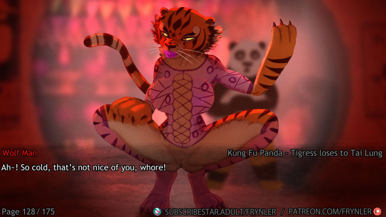 [Frynler] Tigress loses to Tai Lung (Kung Fu Panda)