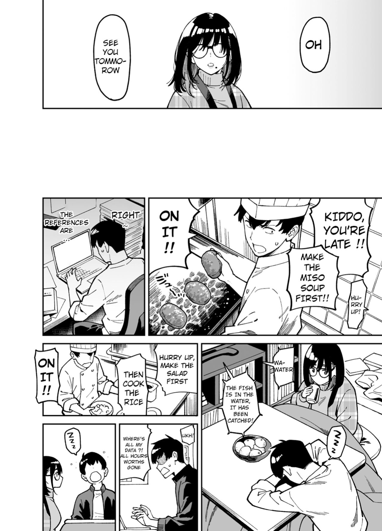 [Uchuusen Shoujigou (Shouji Nigou)] Otonari no Darashina Onee-san ni Nagusamerareru Hanashi 2 [Horai]
