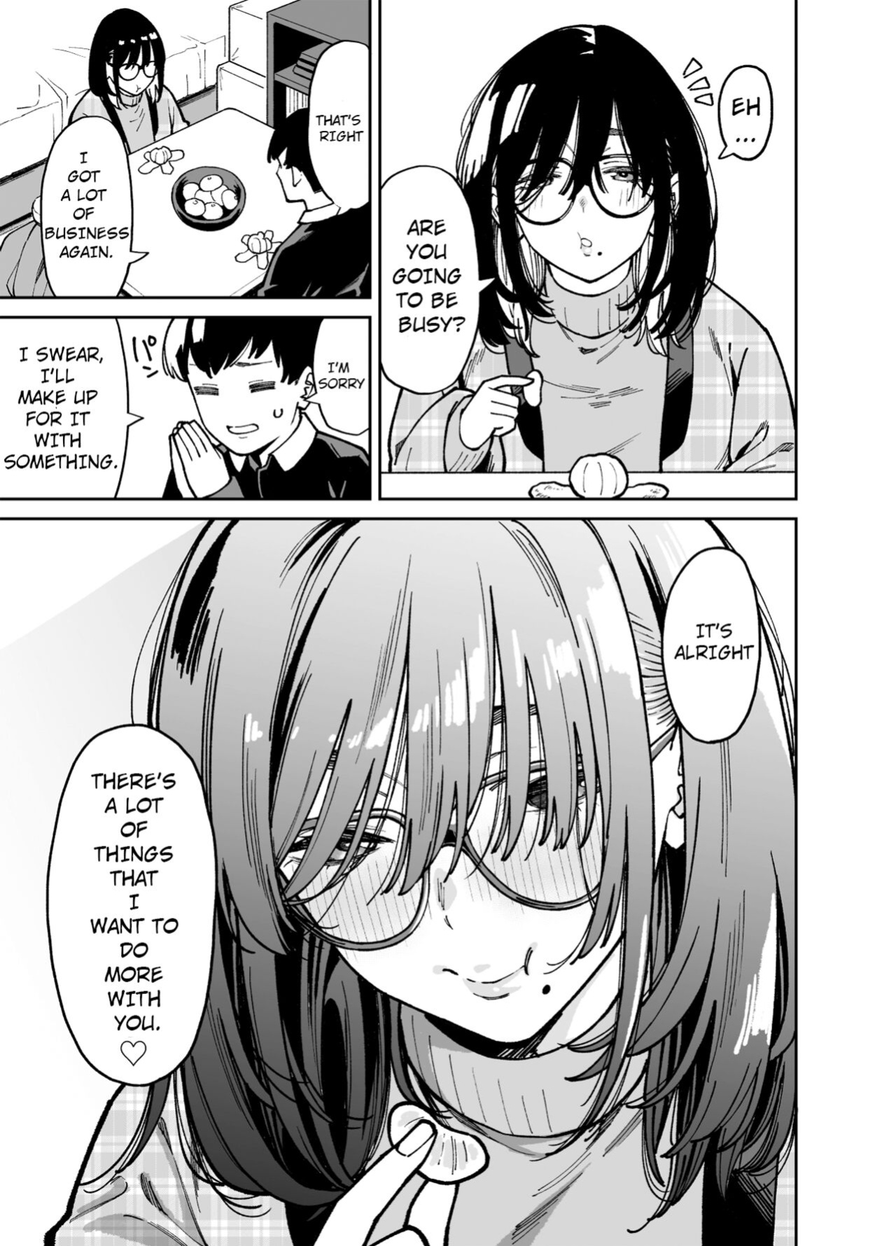 [Uchuusen Shoujigou (Shouji Nigou)] Otonari no Darashina Onee-san ni Nagusamerareru Hanashi 2 [Horai]