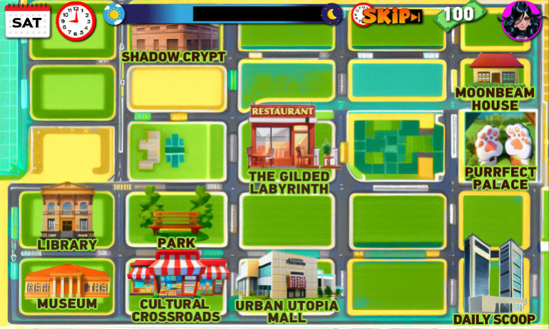 She Means Business game: Celestia And Athena's Story [AI Generated]