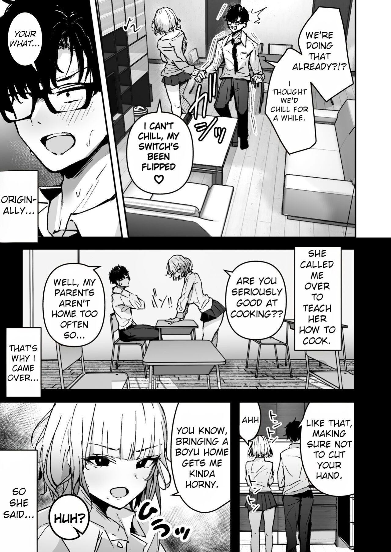 [Unitoshiki] Kinpatsu Chounyuu Gal ni Gyaku Deriheru Atsukai Sarete Iru Ore no Hanashi