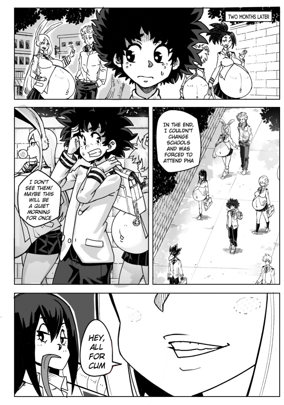 Pregnant Hero Academia