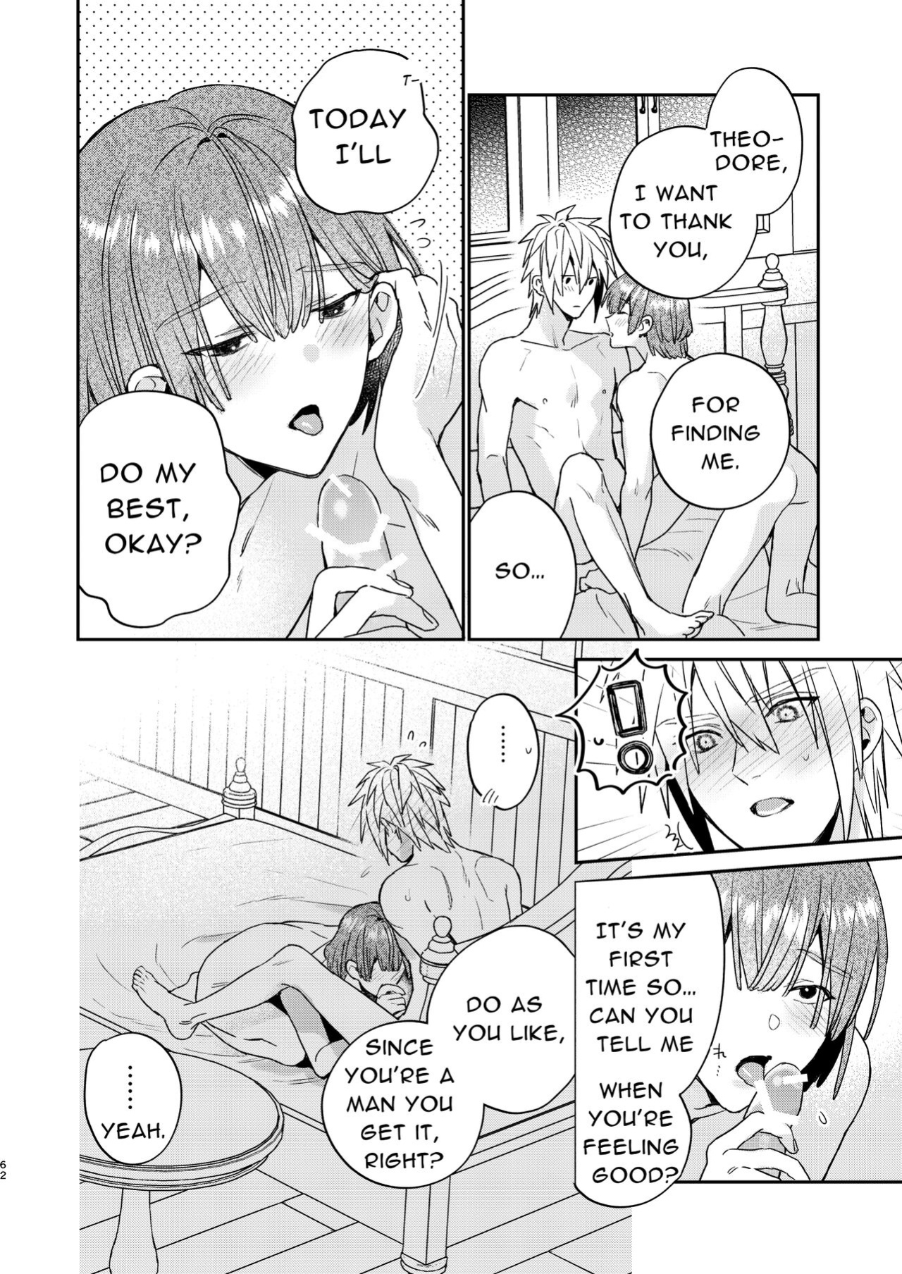 [niwaniwa (Oova Akiru)] Tensei Mob wa BL-gee no Sekai de Hamerare Kouryakusaremashita!? 3 | Sex with the Love Interest! But I'm an NPC! 3 [Bean Works]