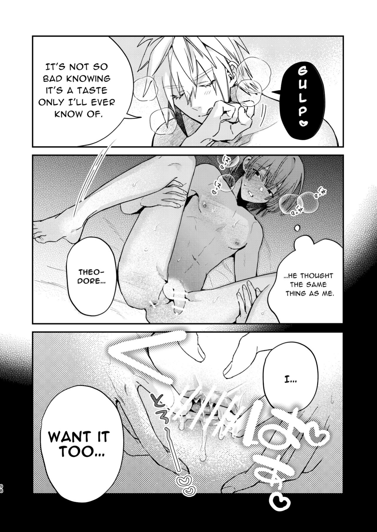 [niwaniwa (Oova Akiru)] Tensei Mob wa BL-gee no Sekai de Hamerare Kouryakusaremashita!? 3 | Sex with the Love Interest! But I'm an NPC! 3 [Bean Works]