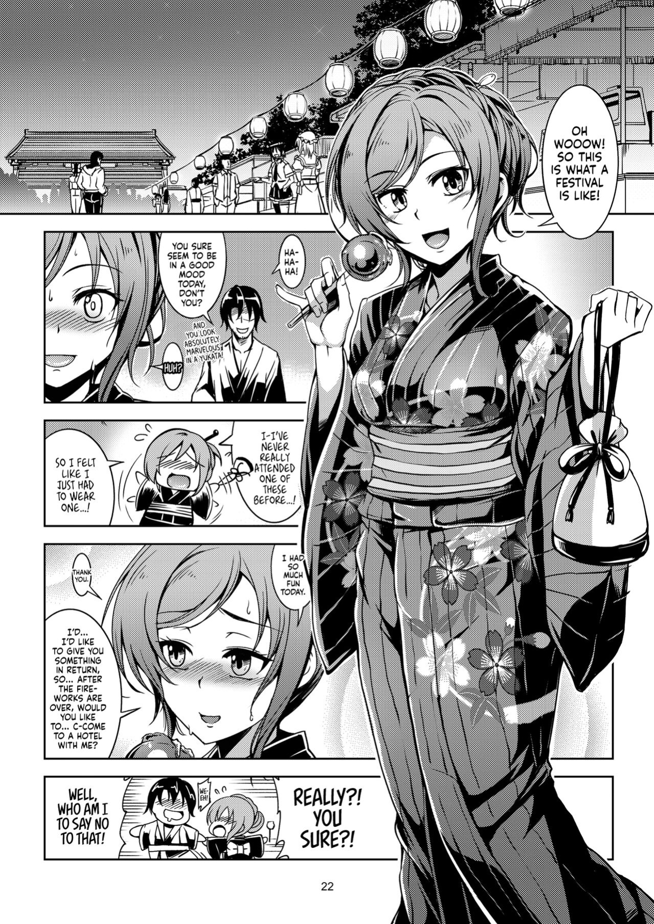 [WindArTeam (WindArt)] Natsu no Maki | Summer Maki! (Koi Hime Love Maki!! Soushuuhen) [head empty]