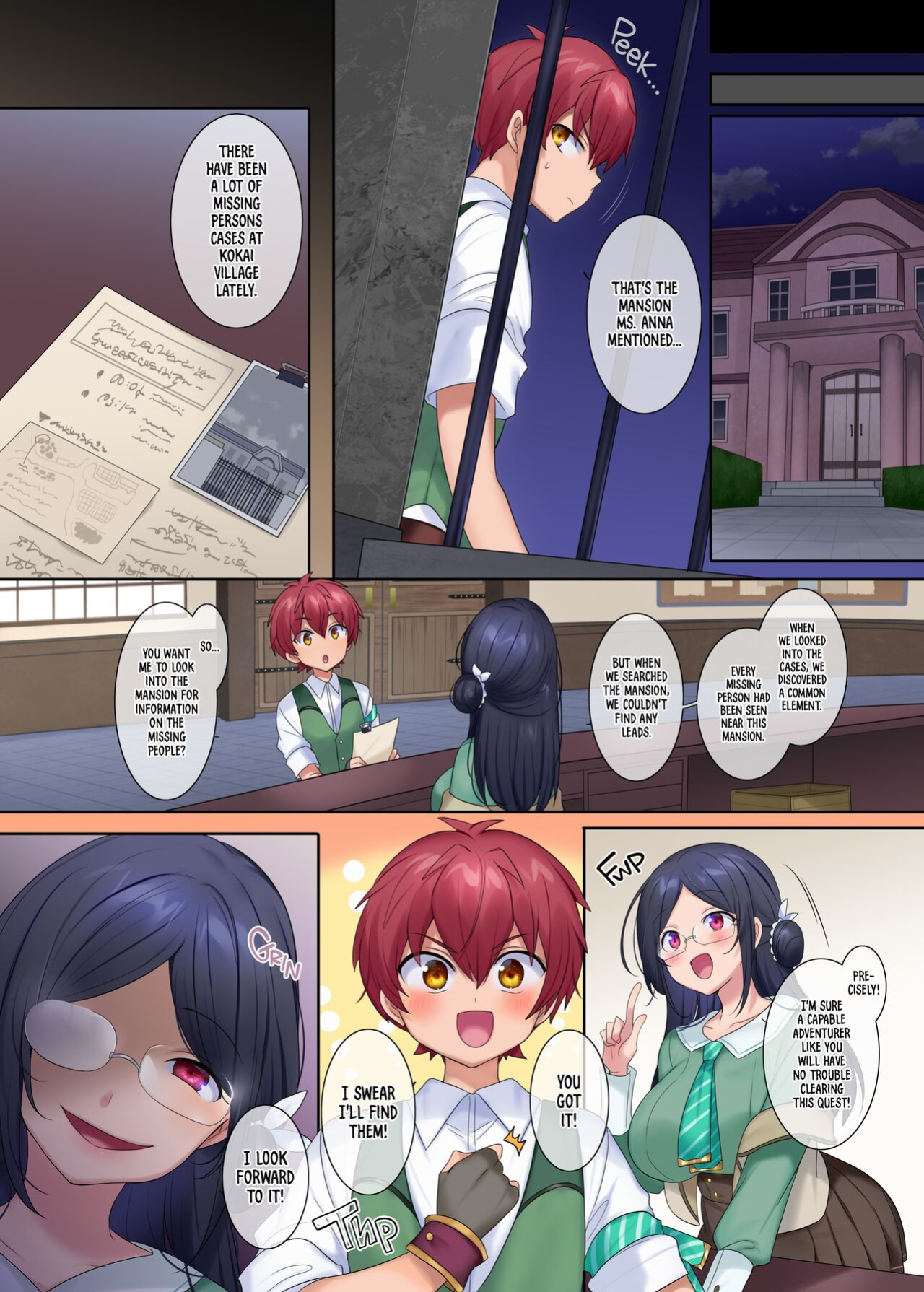[Amulai Sweets Factory (Hiiragi Popura)] The Succubus Guild Receptionist