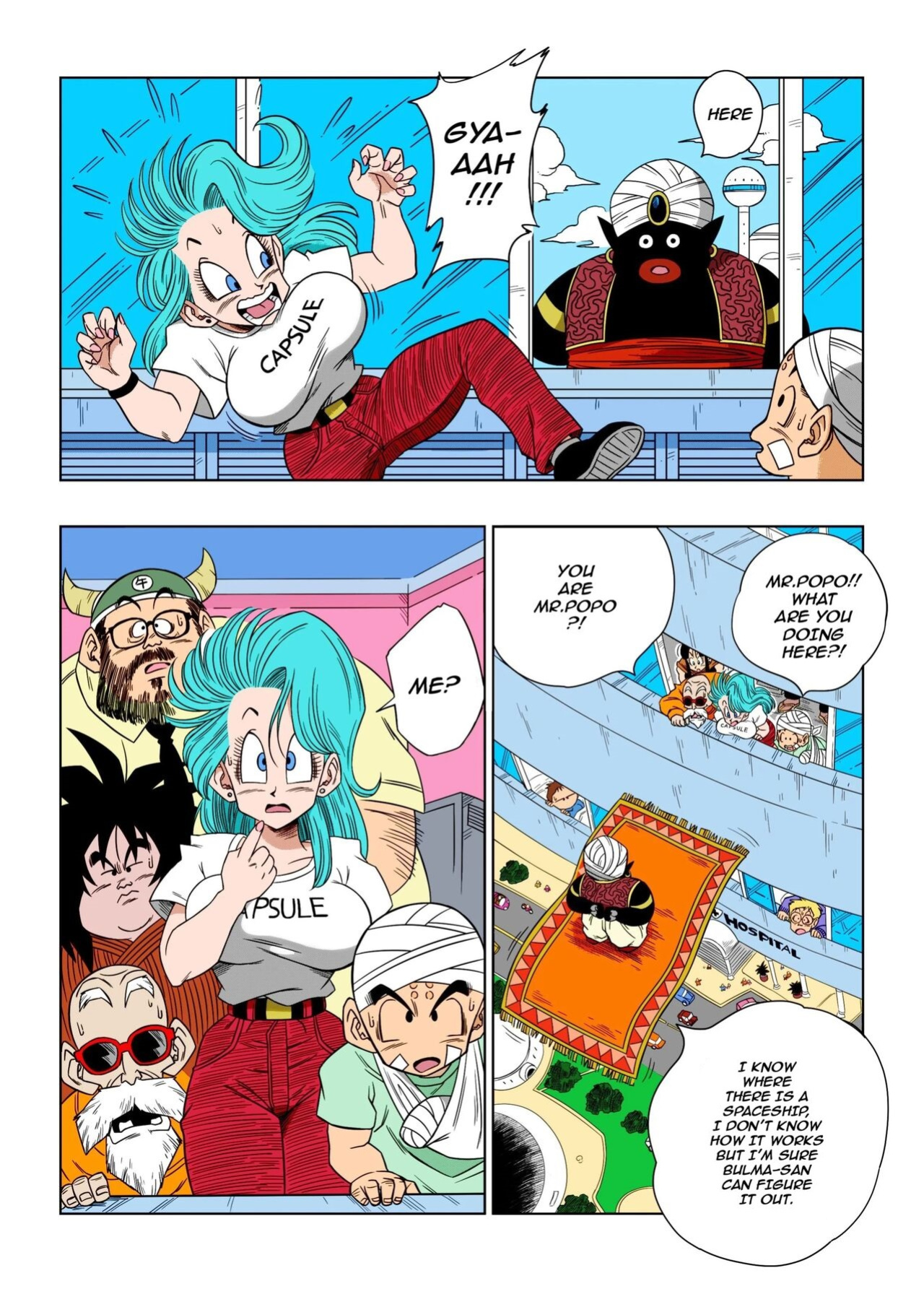 [Yamamoto (Yamamoto)] Dagon Ball - Bulma & Mr. Popo (Dragon Ball)