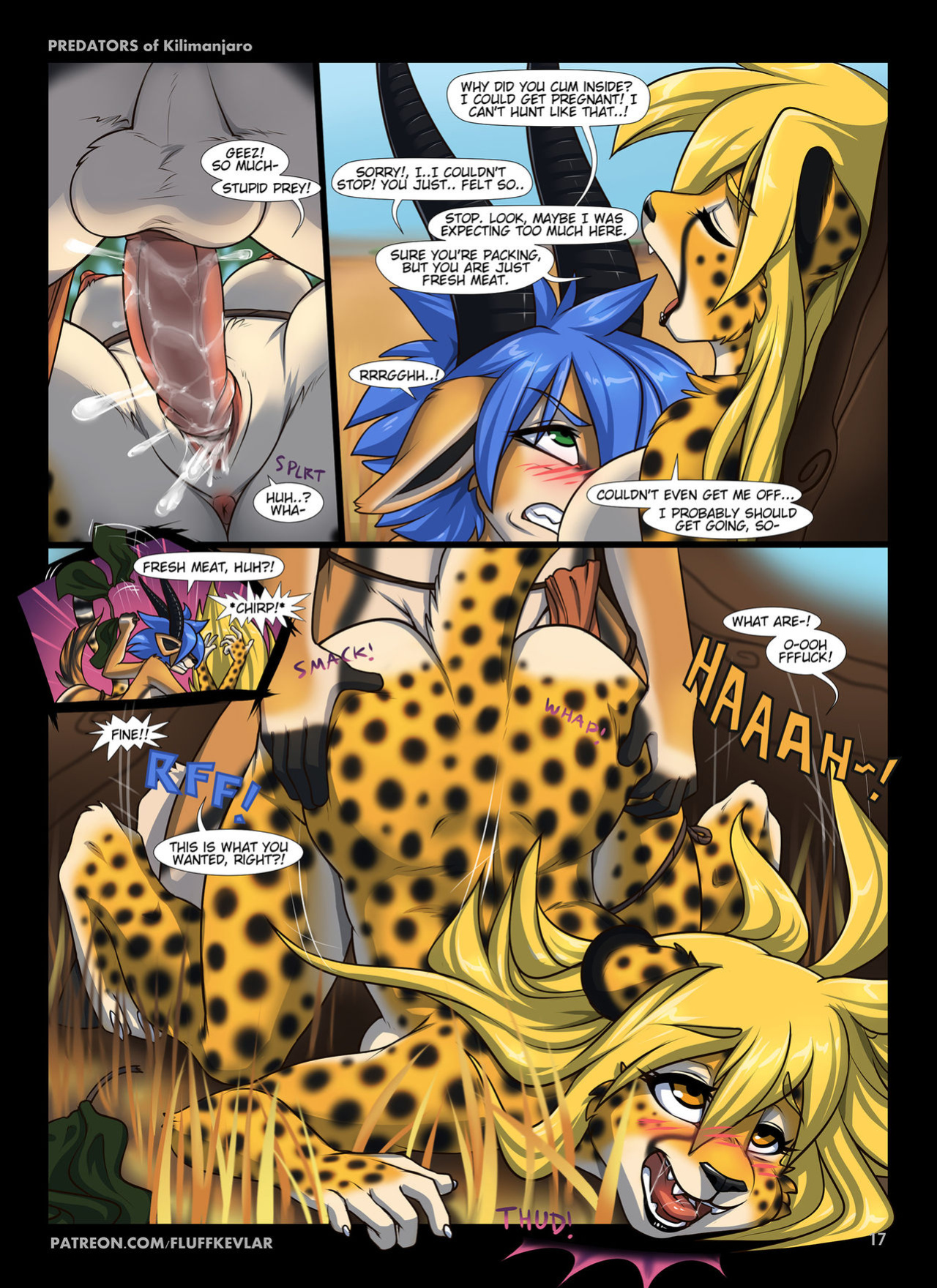 [Fluff-Kevlar] Predators of Kilimanjaro