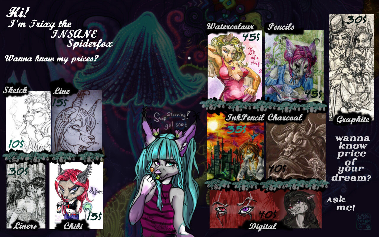 Artist Trixy The Spiderfox