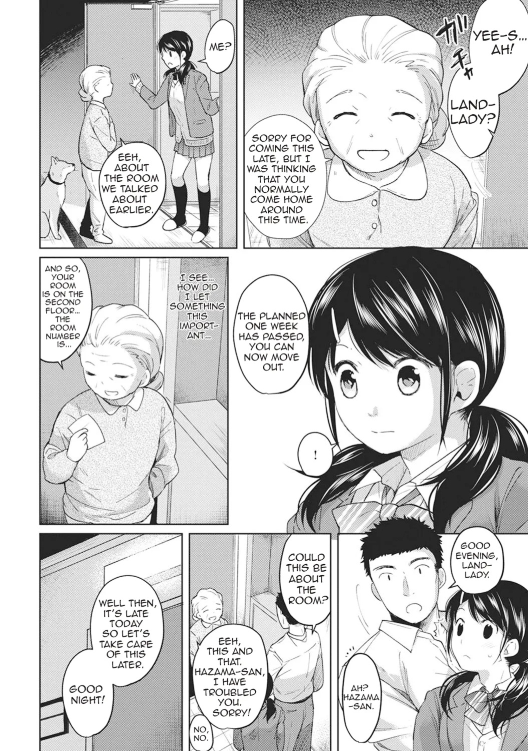 [Fumitsuki Sou] 1LDK+JK Ikinari Doukyo? Mitchaku!? Hatsu Ecchi!!? Ch. 1-49 [Comfy Pillow Scans & 1 2 Translations]