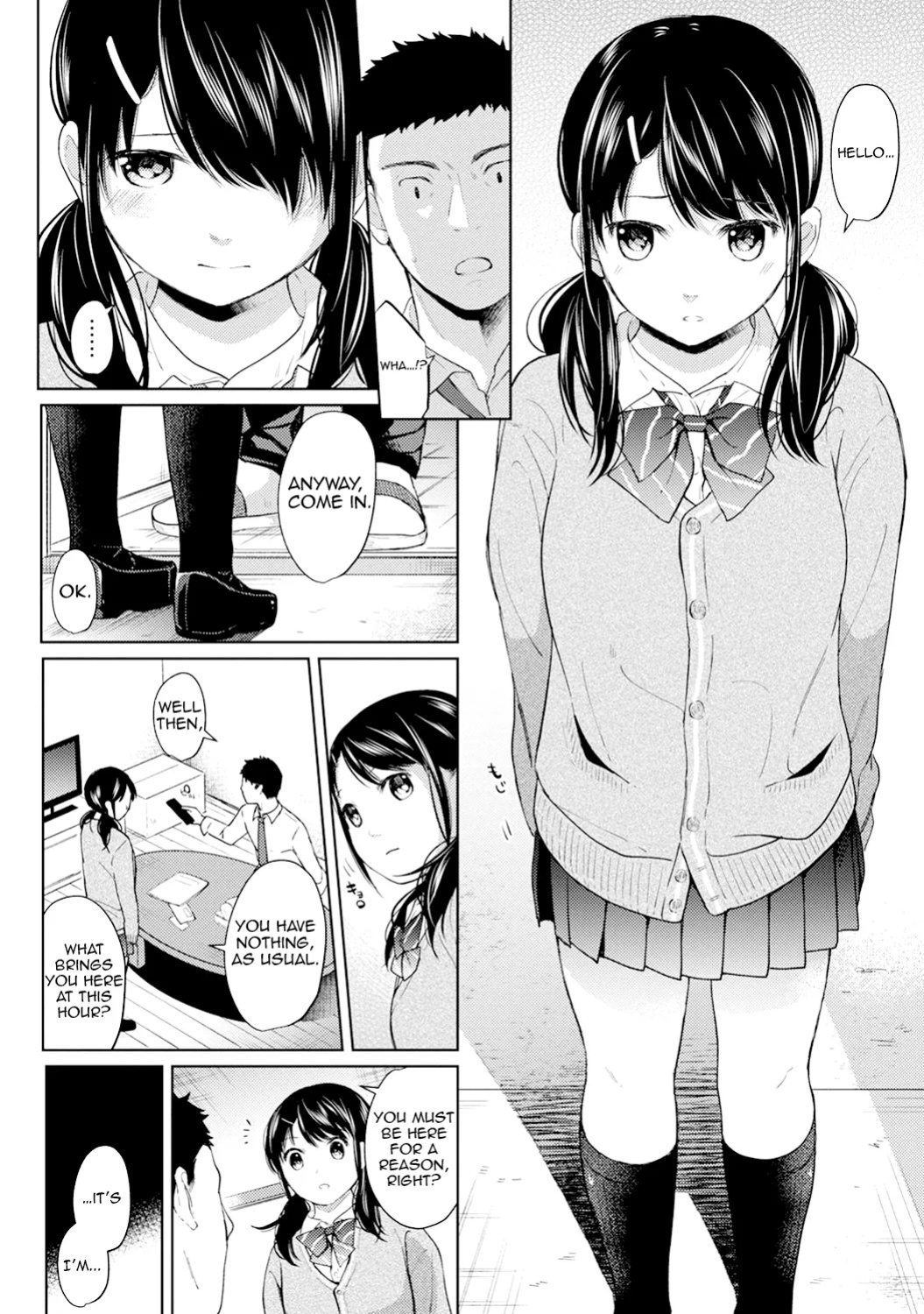 [Fumitsuki Sou] 1LDK+JK Ikinari Doukyo? Mitchaku!? Hatsu Ecchi!!? Ch. 1-49 [Comfy Pillow Scans & 1 2 Translations]