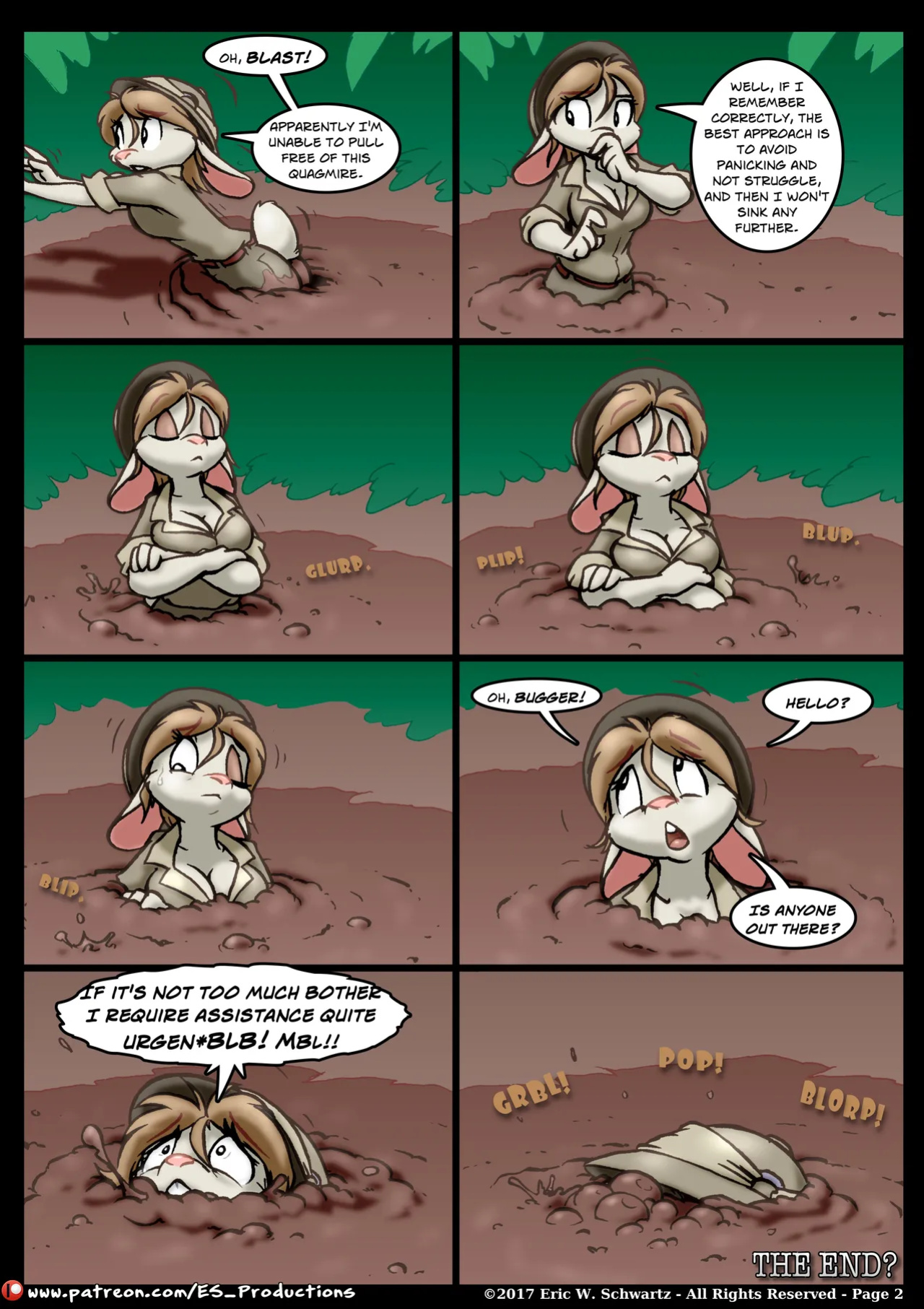 [Eric W. Schwartz] The Misadventures of Jane Cottontail: Chapter 1 - That Sunken Feeling