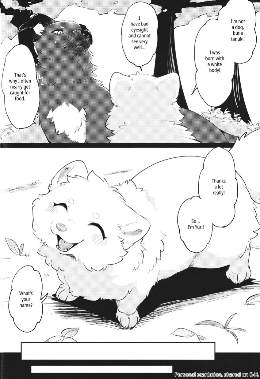 (Kemoket 14) [Kaiten ParaDOGs (Minaga Tsukune)] Kokoro Karu Made | The Tanuki and the Hound
