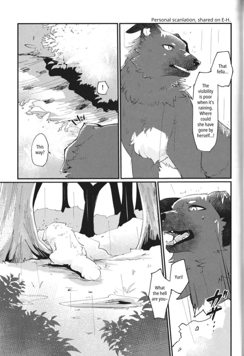 (Kemoket 14) [Kaiten ParaDOGs (Minaga Tsukune)] Kokoro Karu Made | The Tanuki and the Hound