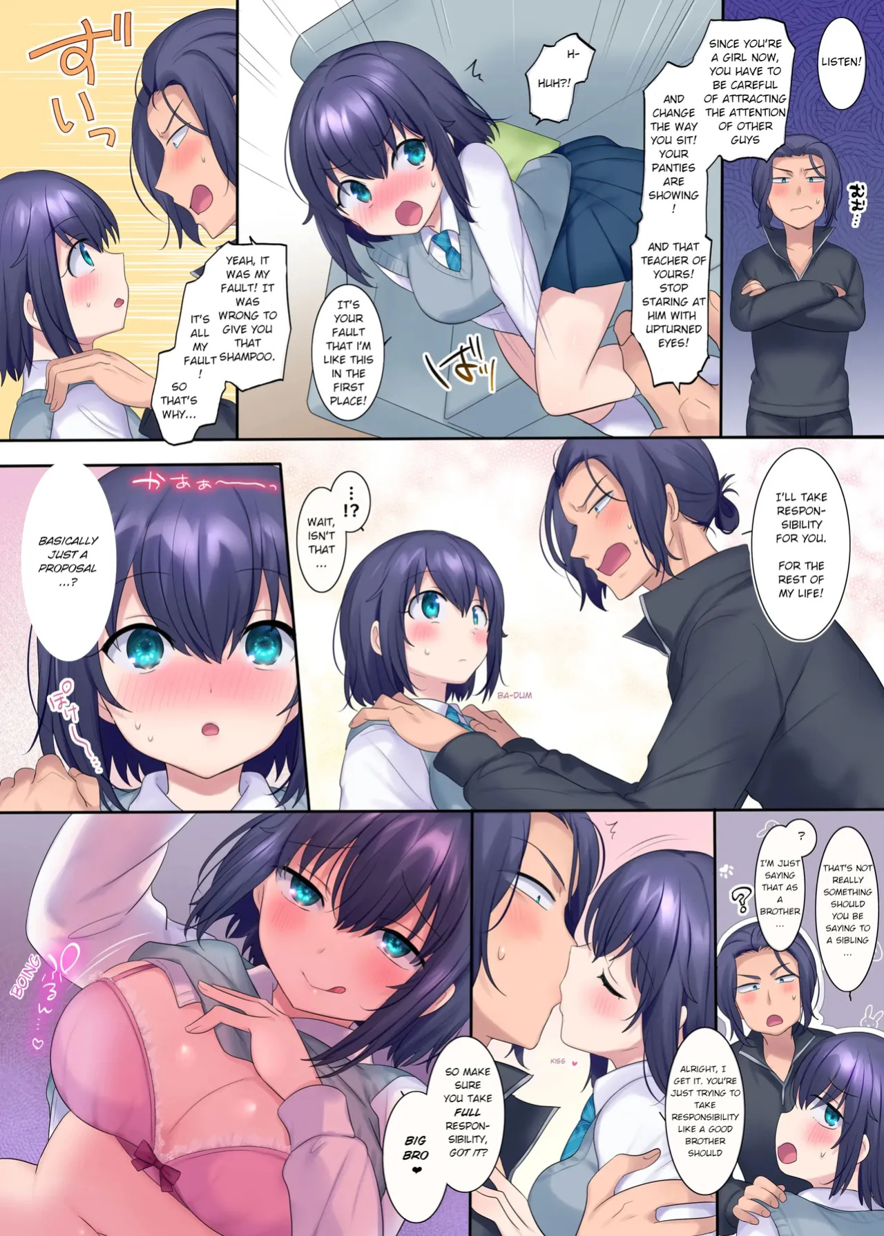[Hiiragi Popura] Little Sister-ification Shampoo [Compilation]