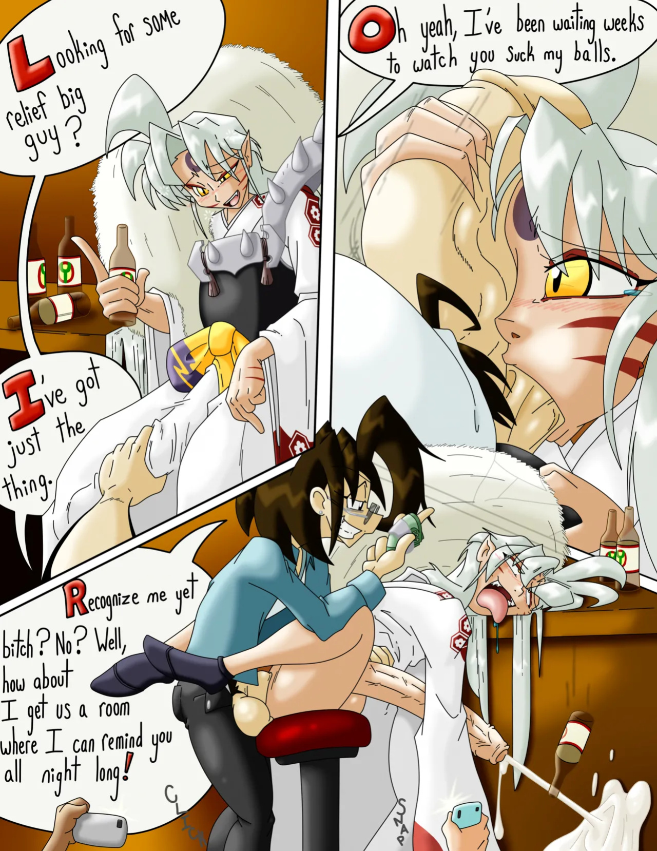 [Frontierbrain] Sesshomaru's Night Out: A Senyoko Story