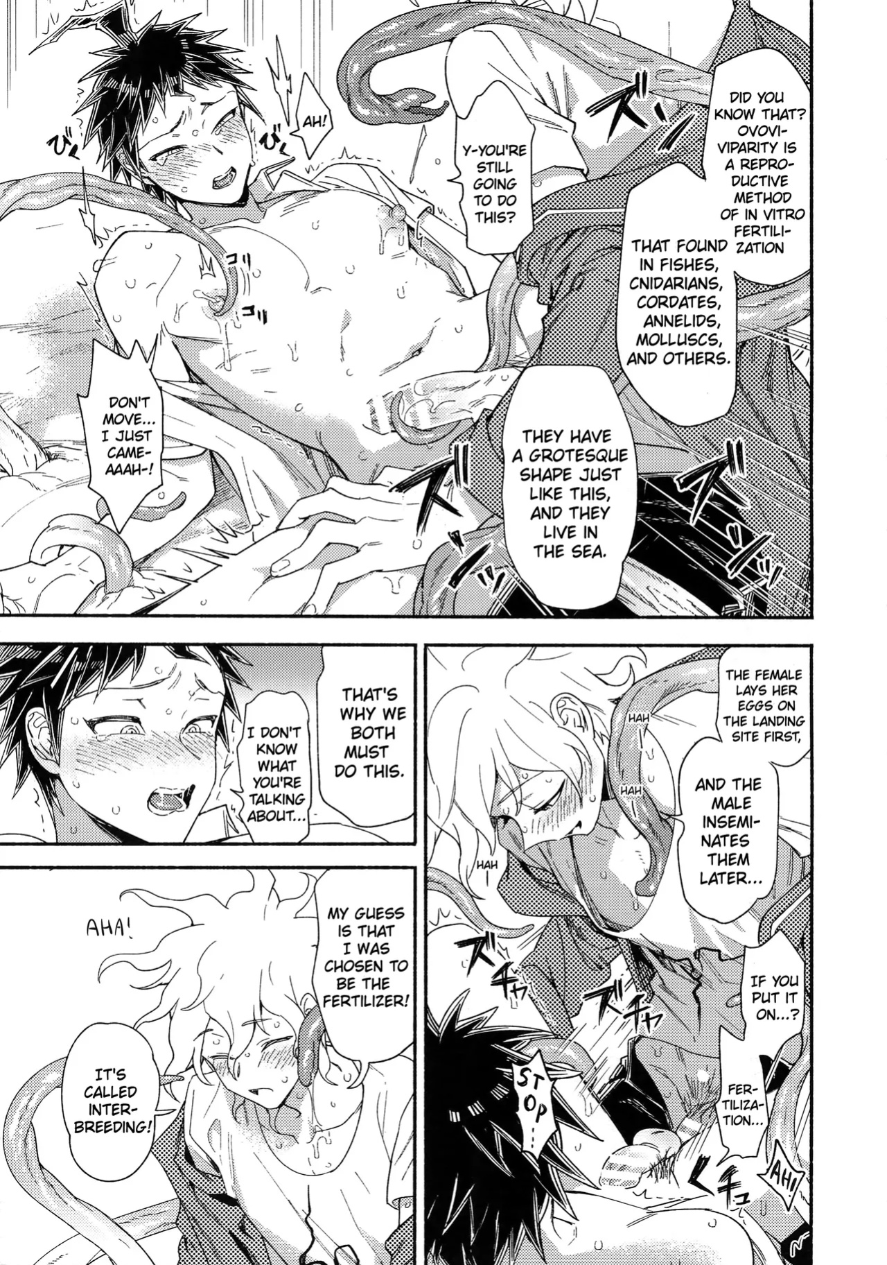 (Break Shot! 11) [Genkaiten (Uurin)] Join us! Tentacle-kun (Super Danganronpa 2)