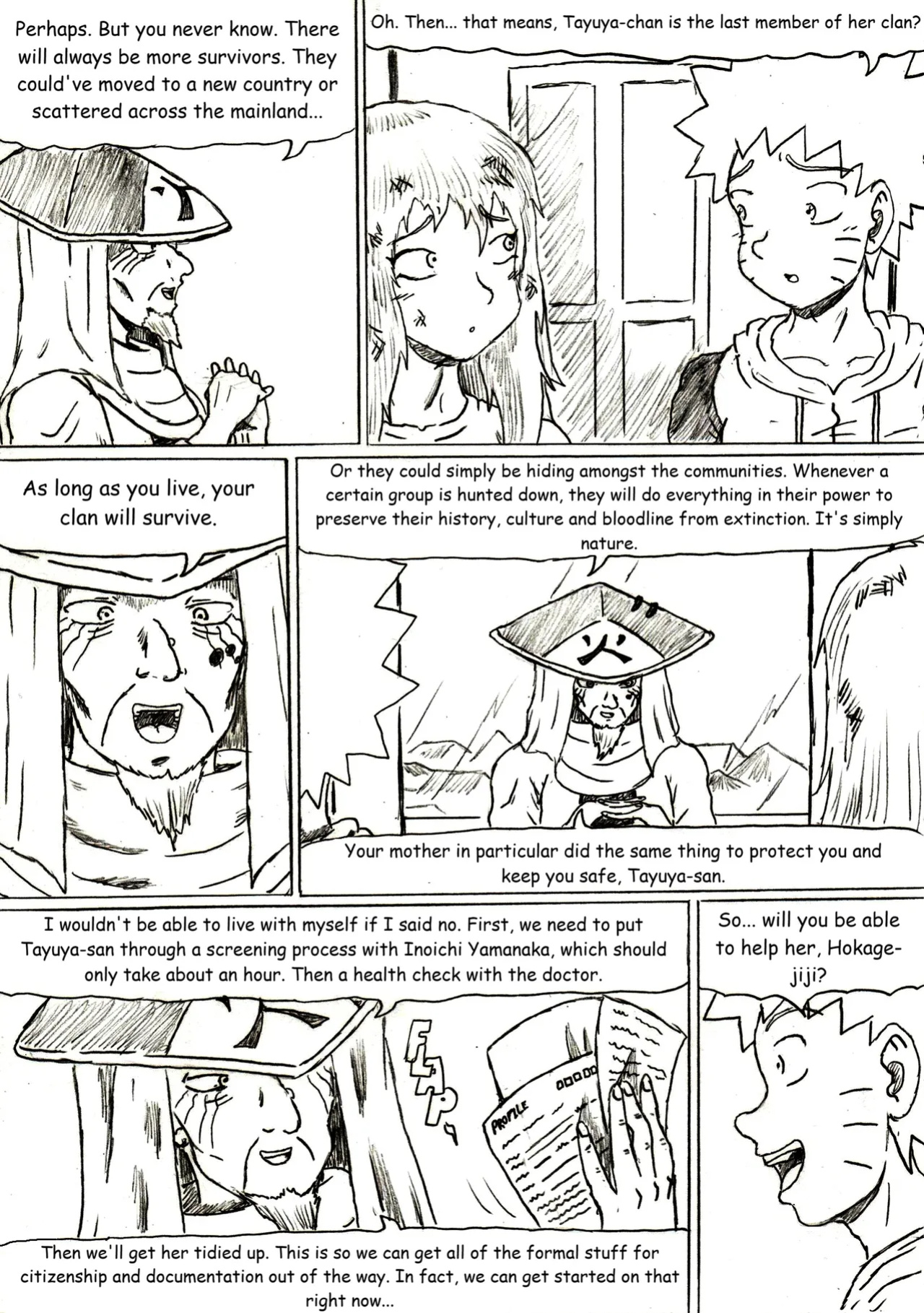 [TheWriteFiction] Naruto: Rogue - Chapter 4 - Blood and Family