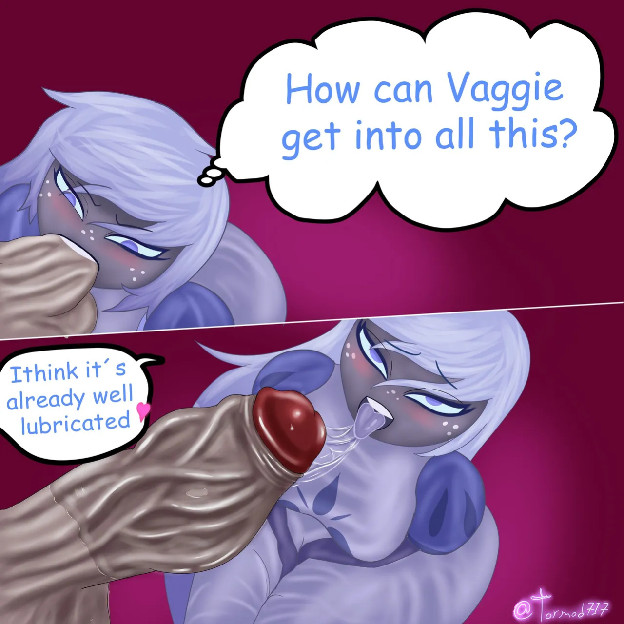 [Tormod717] Charlie & Vaggie / Charlie & Emily (Hazbin Hotel)