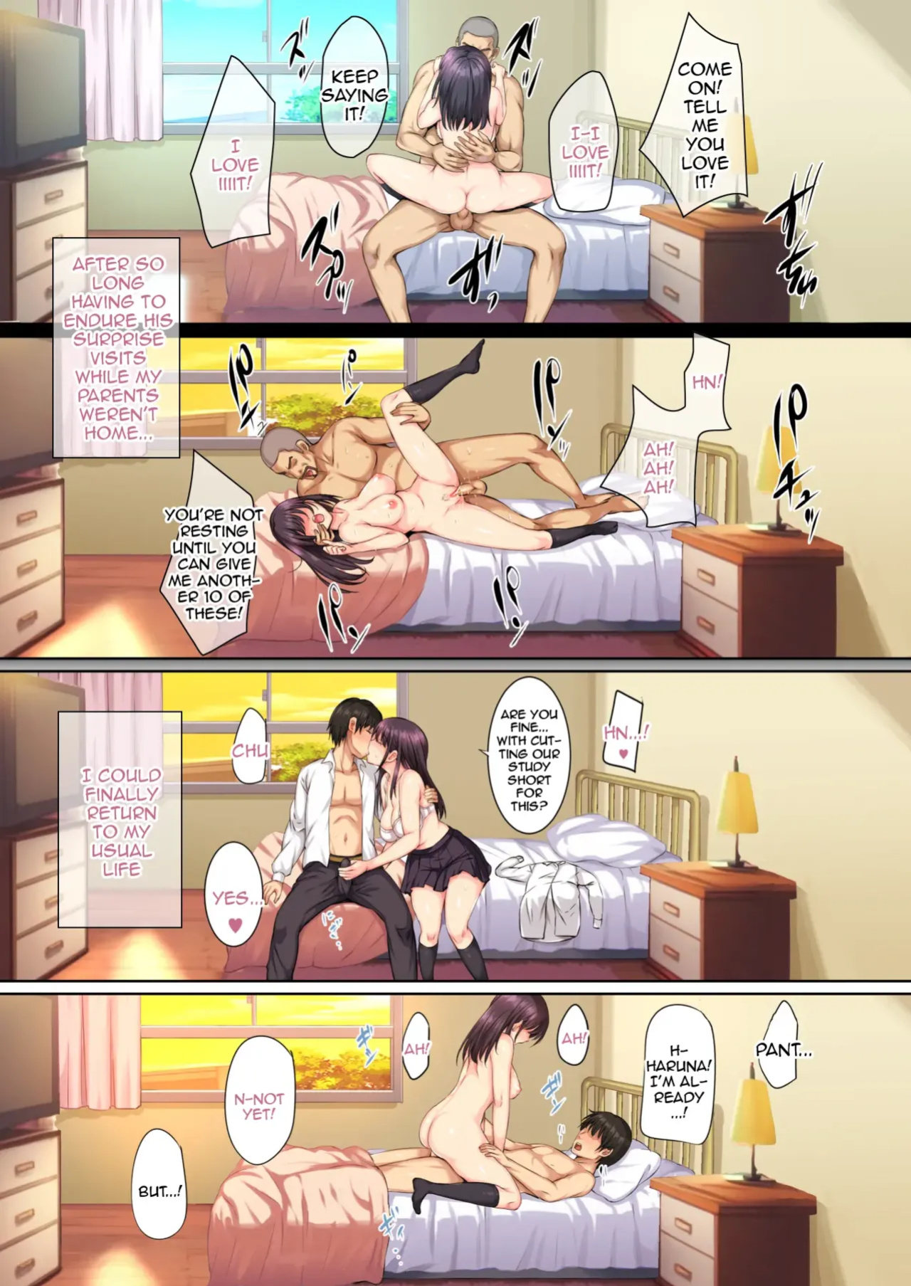 [Rokumarusou (Sanrokumaru)] Soshite Watashi wa Kyou mo Ano Otoko ni Taberareru | And So Today I'm Once Again Being Sexually Devoured By That Man