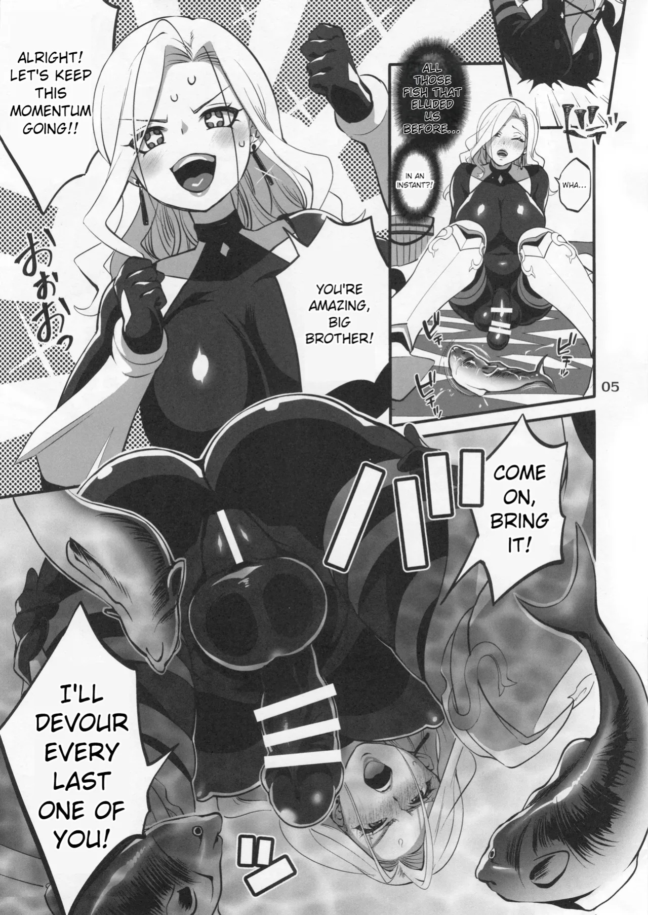 (Futaket 17.5) [Temparing (Tokimachi Eisei)] Kisara's Big Dick Fishing