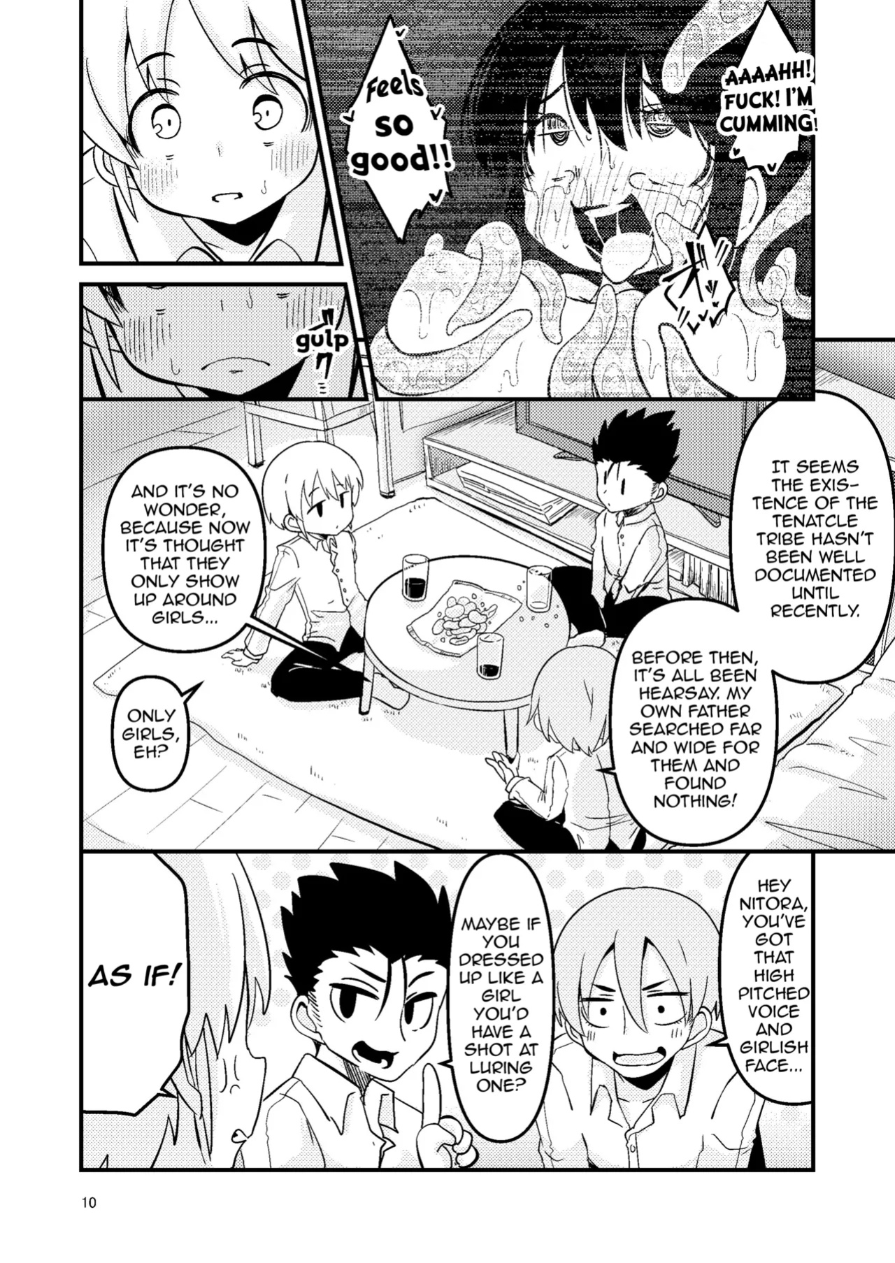 [SUZUPONi (Suzunomoku)] Overdose Tentacles [Queenworm + DKKMD Translations]