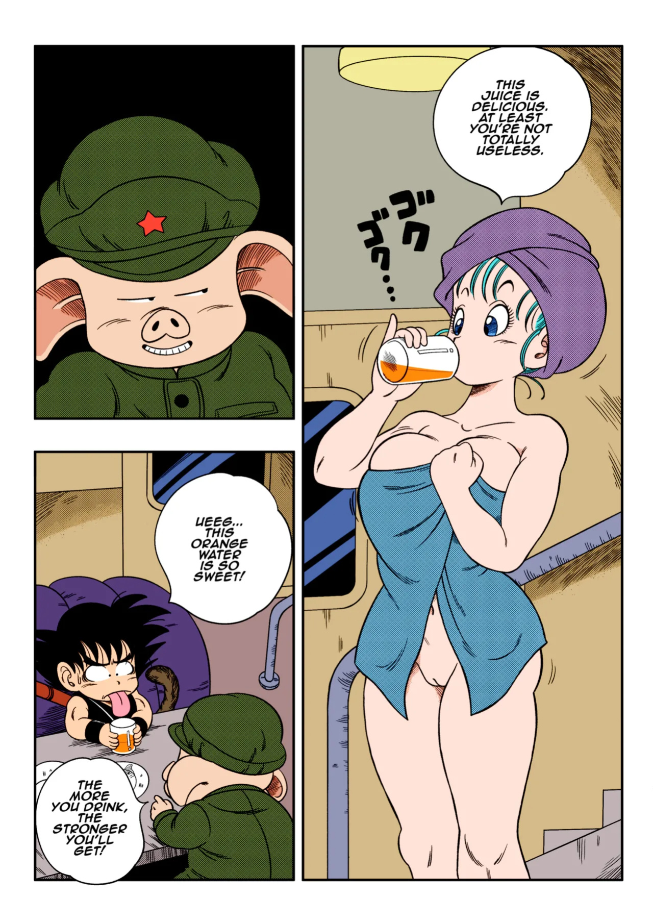[Yamamoto Doujin (Yamamoto)] Henkatsu! | Change! (Dragon Ball)