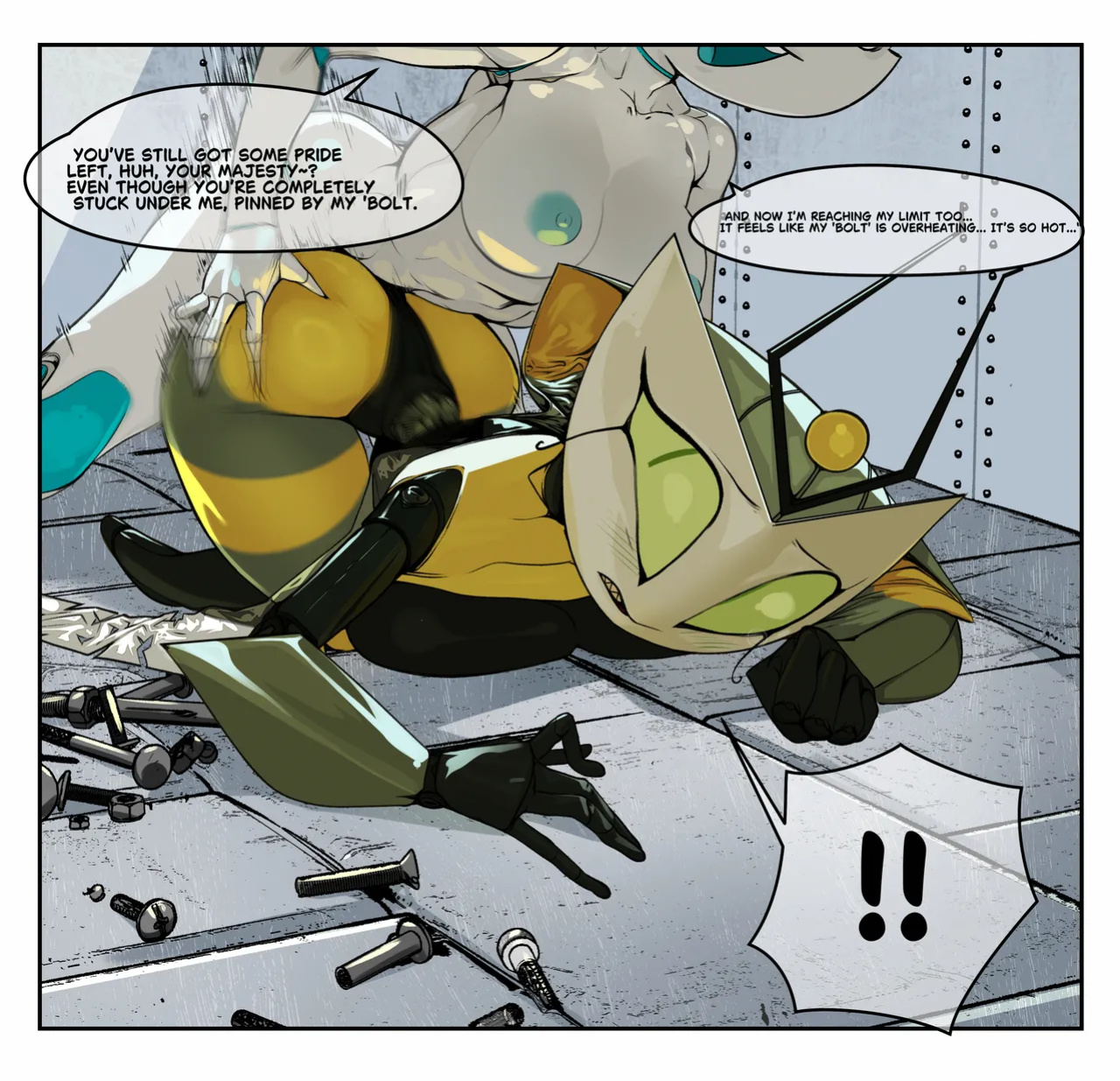 Jenny Wakeman (My Life as a Teenage Robot) + Queen Vexus (futa)