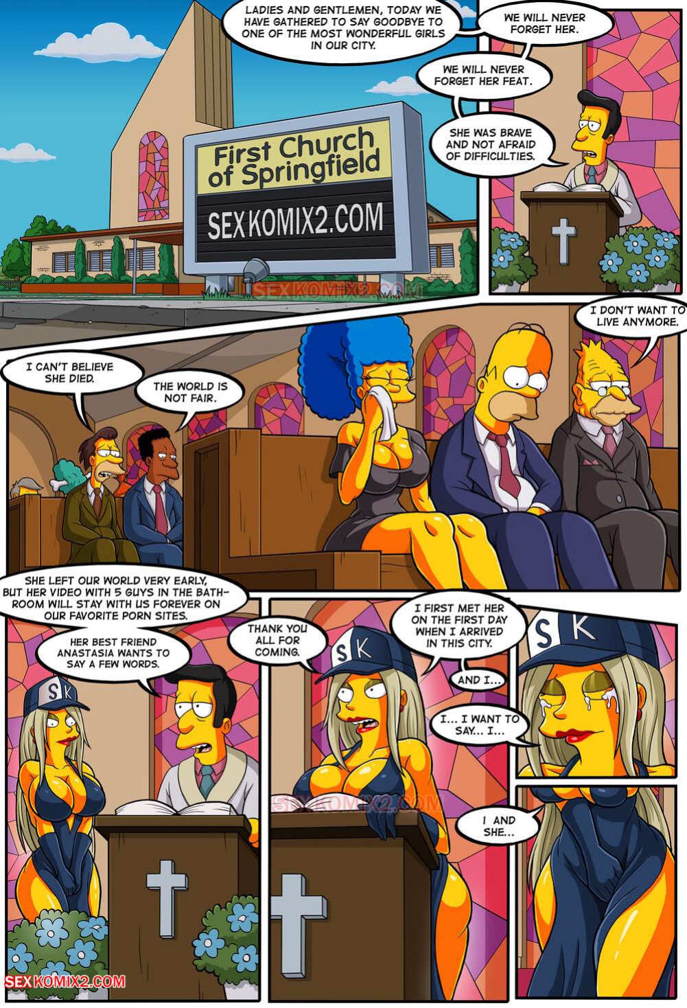 Adventures of Anastasia. Who stole the panties. by sexkomix2.com