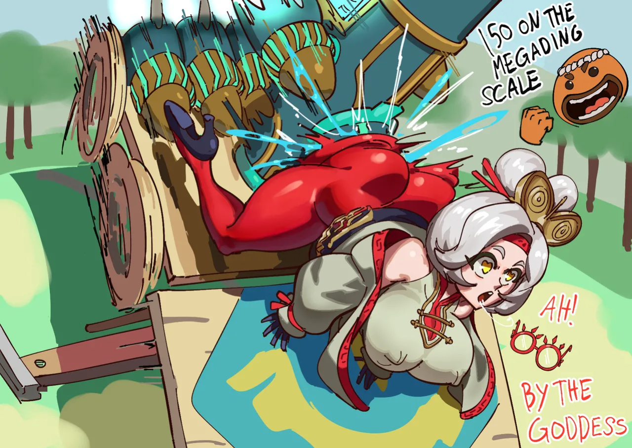 [Bathsalts1] Pura & Impa: GRANNY COMEBACK SEX CIRCUIT (The Legend of Zelda)