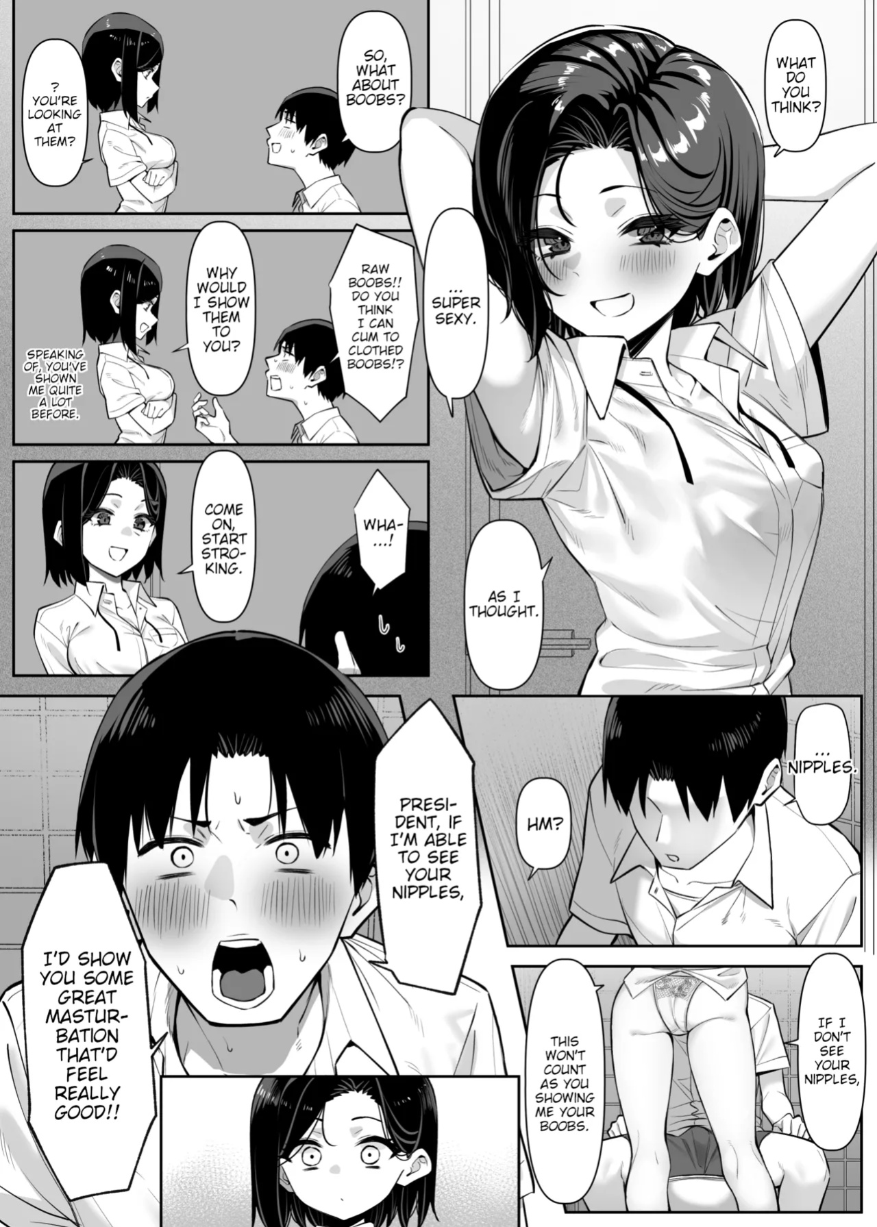[MM] Yuutousei ni Onanie o Miseru Hanashi | A Story About Showing My Masturbation To An Honor Student. [Poranya]
