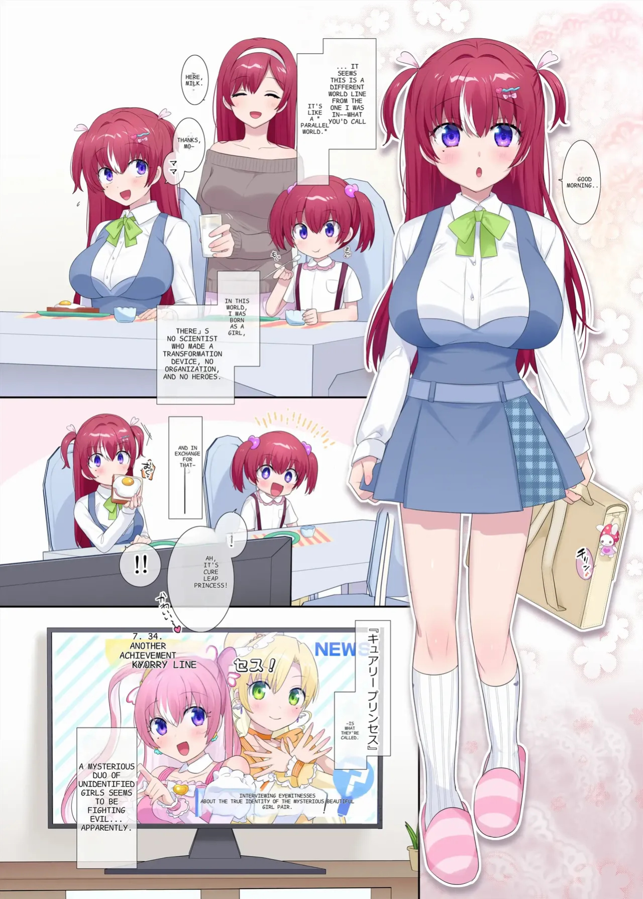 [Hiiragi Popura]Parallel⇔Change! Hero⇔Heroine TS