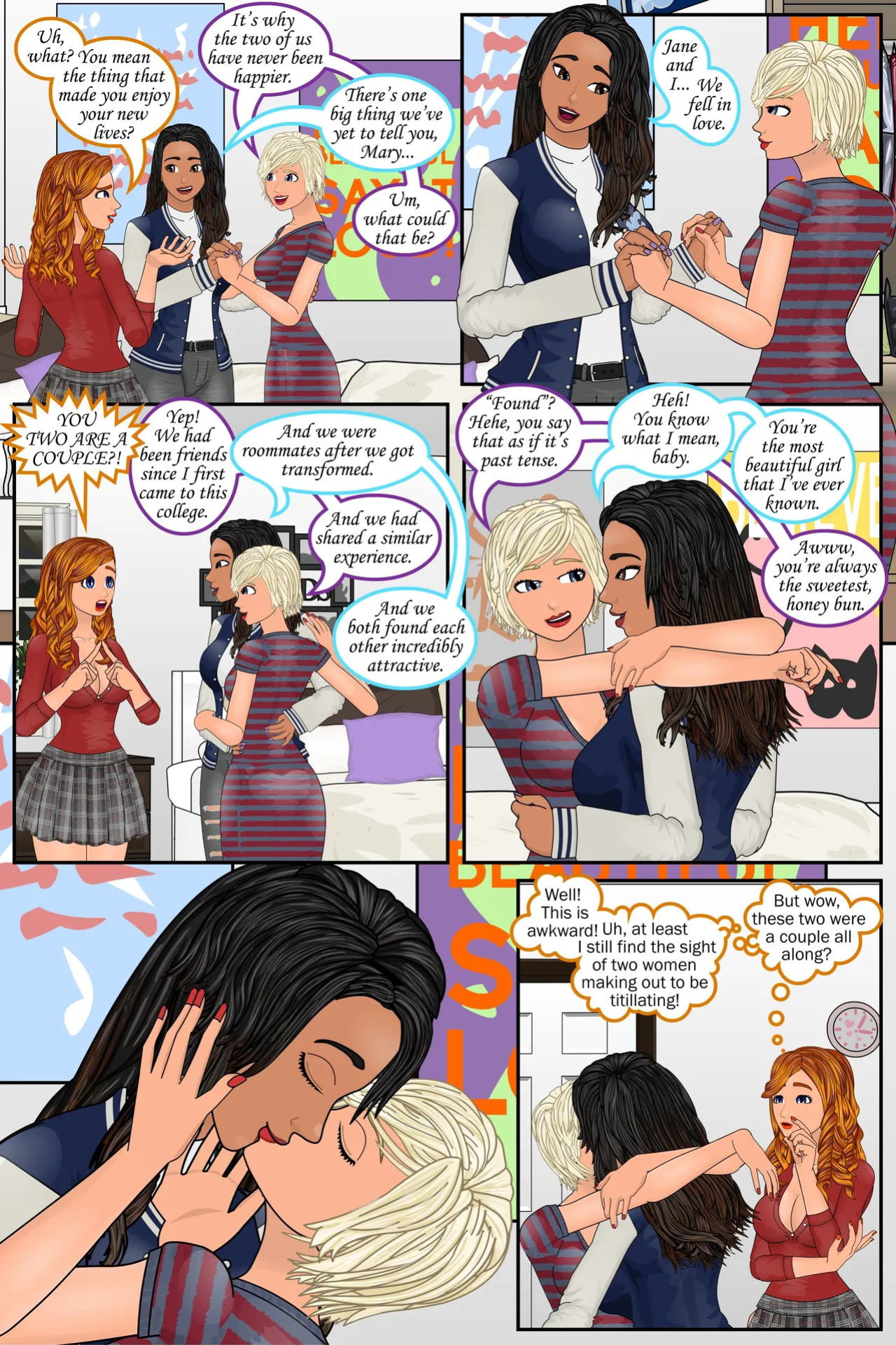 [Sapphire Foxx] The Coed Curse - Sorority Sisters