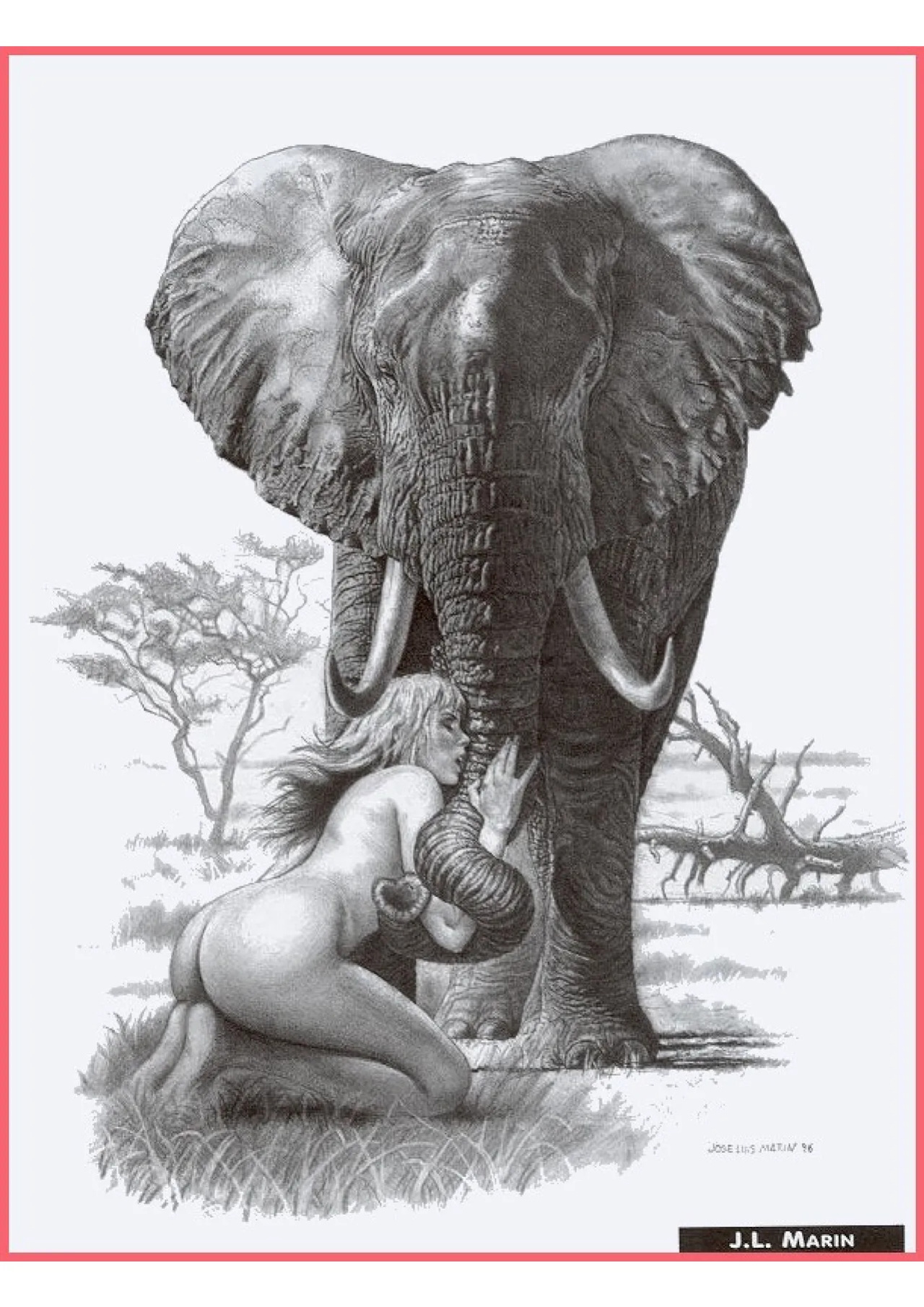 Primal Lust (A Gallery Girls Collection) [English]