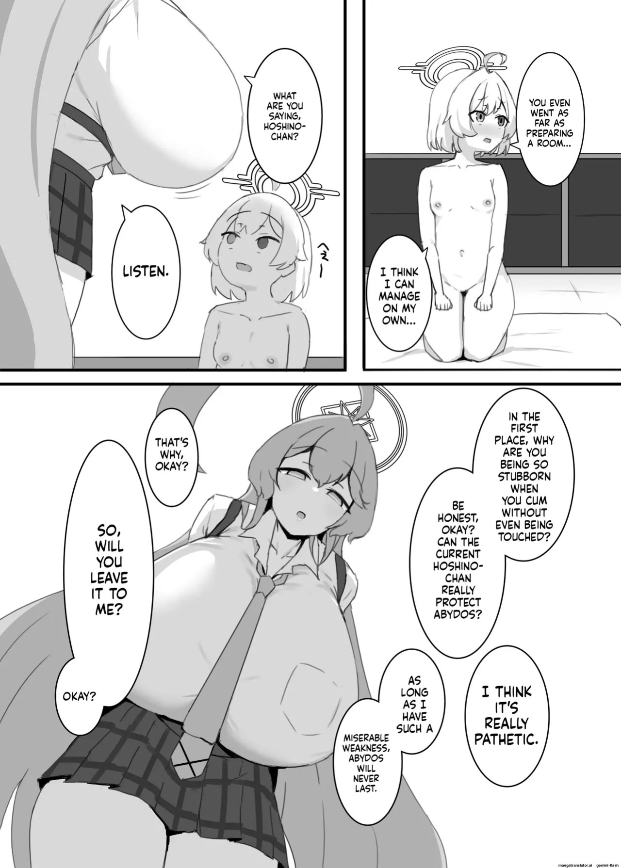 [Tagengo Taiouka (Noe)] Hoshino-chan to Wasurerarenai Mukashi no Onna + Yoin '24 (Blue Archive) [English] [Digital]