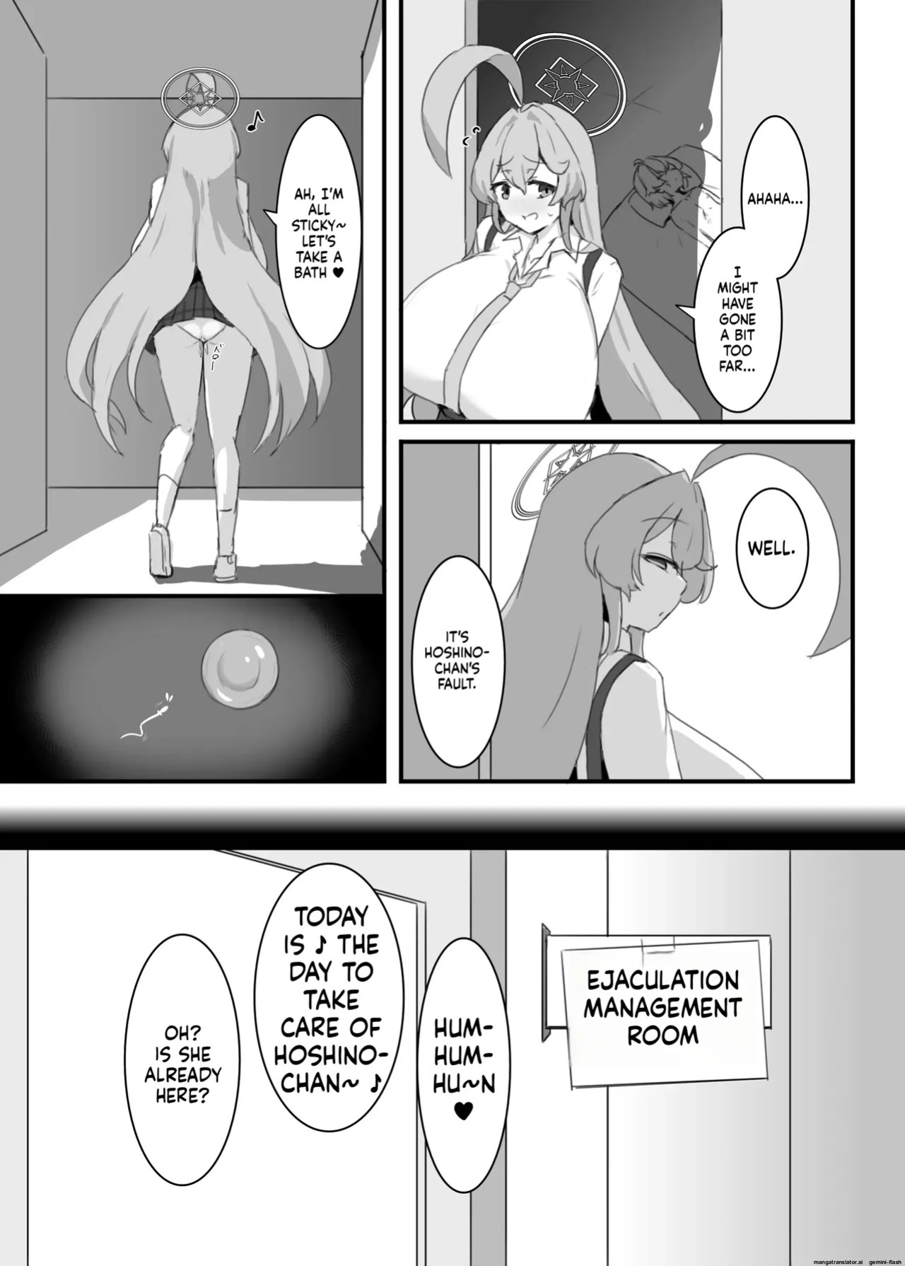 [Tagengo Taiouka (Noe)] Hoshino-chan to Wasurerarenai Mukashi no Onna + Yoin '24 (Blue Archive) [English] [Digital]