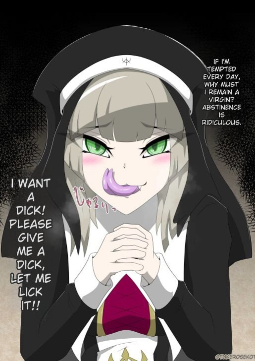 [Tuberose Kotoki] Nun transforms into a beast and falls into darkness (MTL)