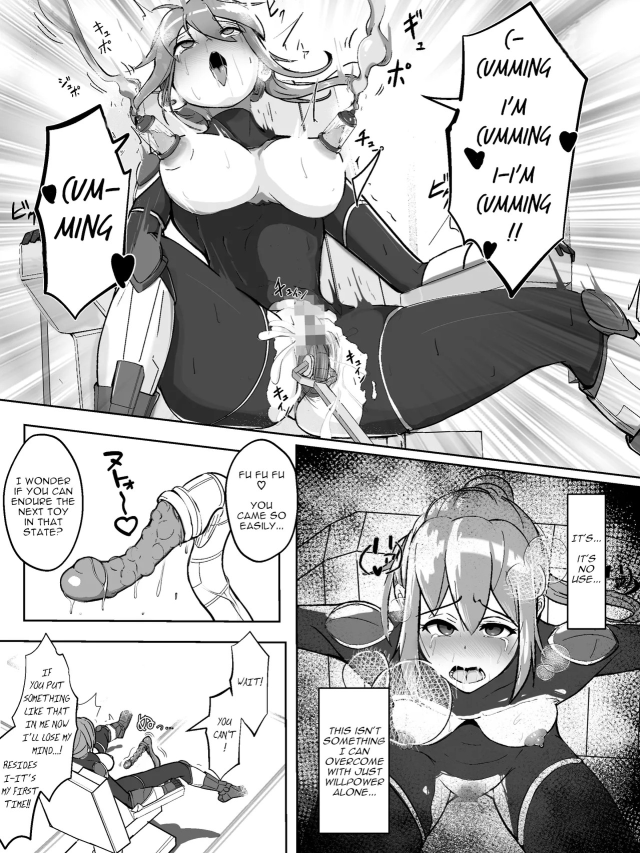 [Arujima] Soukou Senki Assault Blue ~Haiboku Heroine Subete o Ubaware Zetsubousu~ [English]