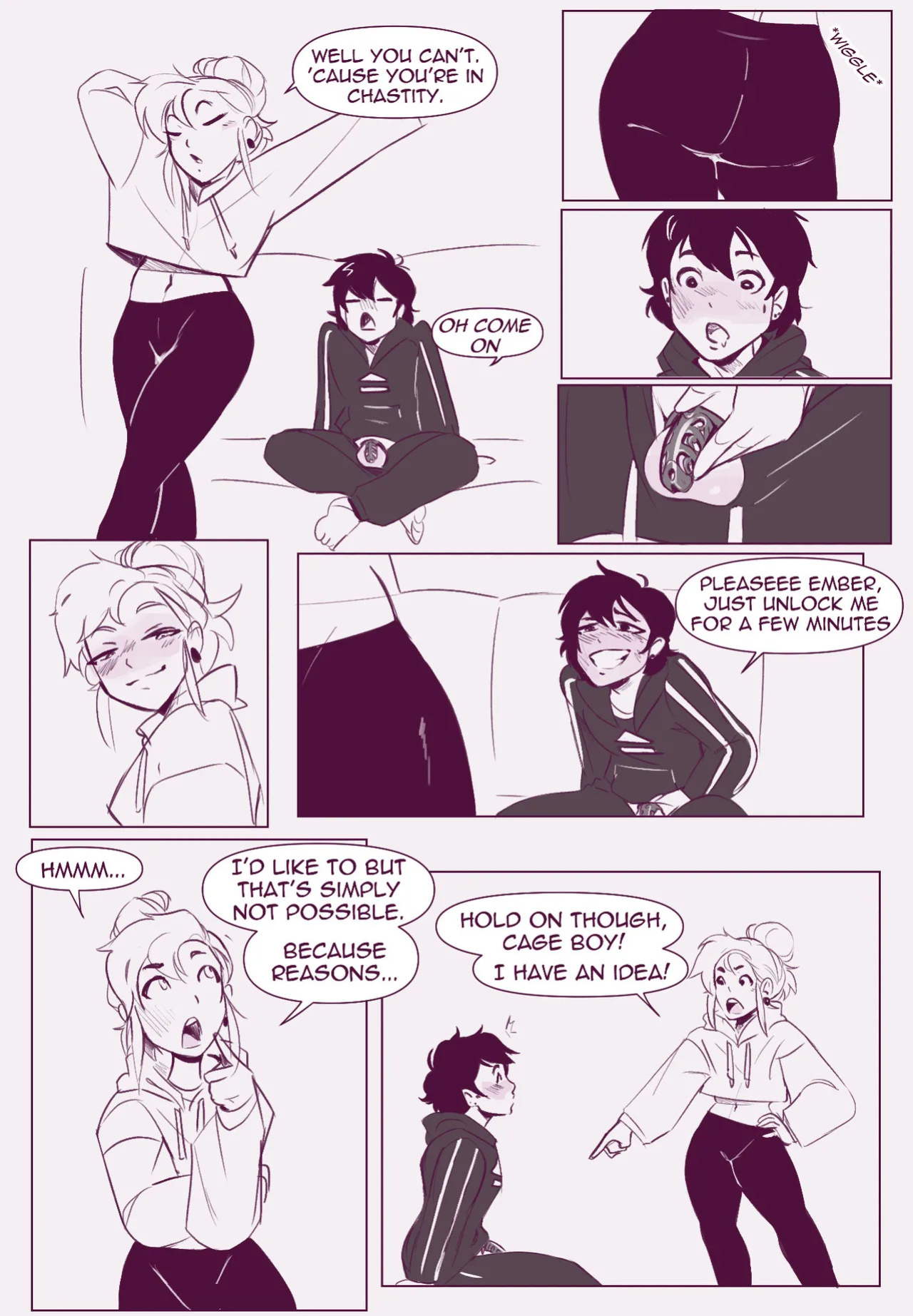 [Theo Draws] Em and Ike's Roleplay