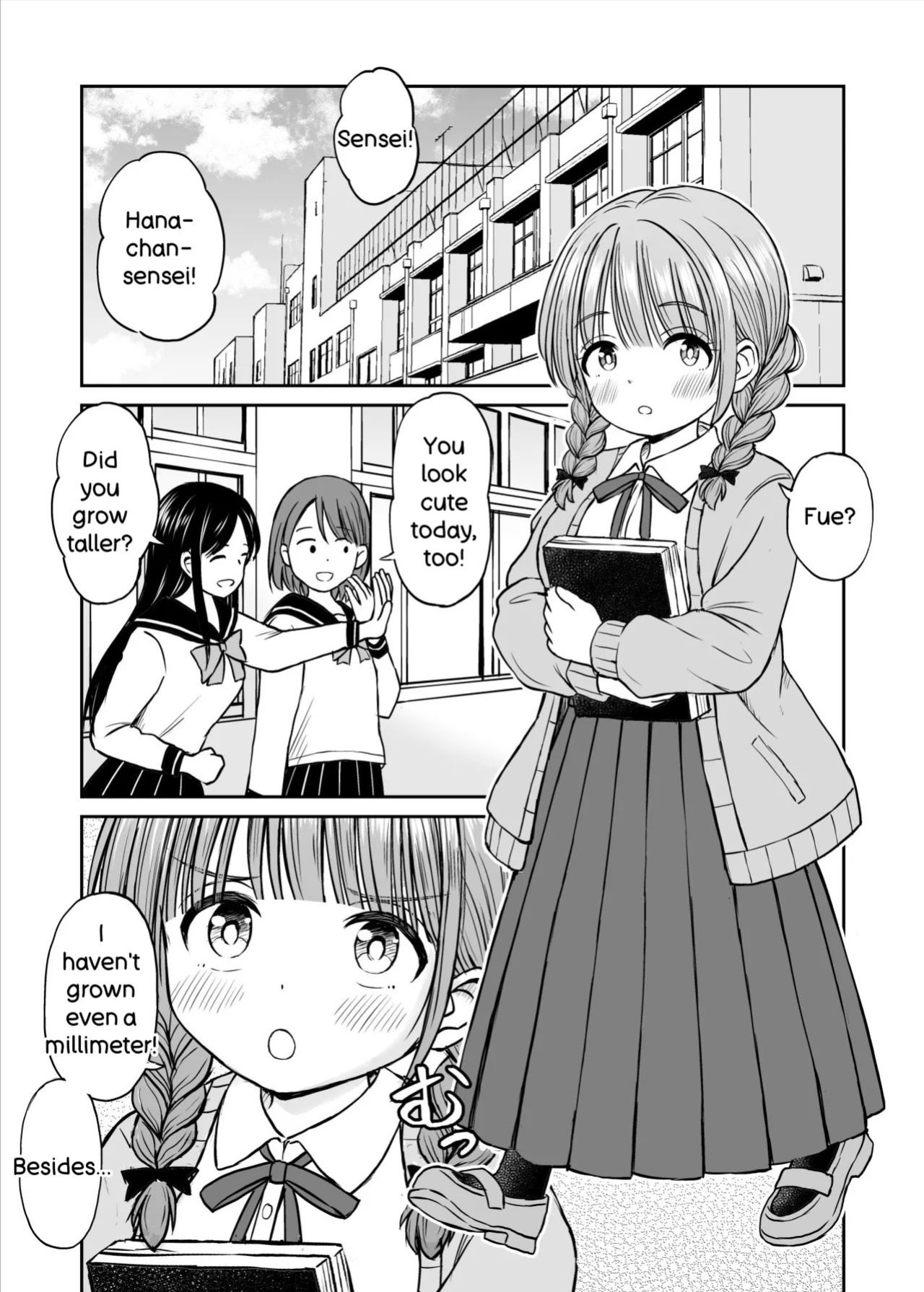 [Kotorakku] Please Don't Bully Sensei Too Much... ~The Day the Kind, Baby-Faced, Big-Breasted Hanasaki-Sensei’s Heart Broke~ [English]
