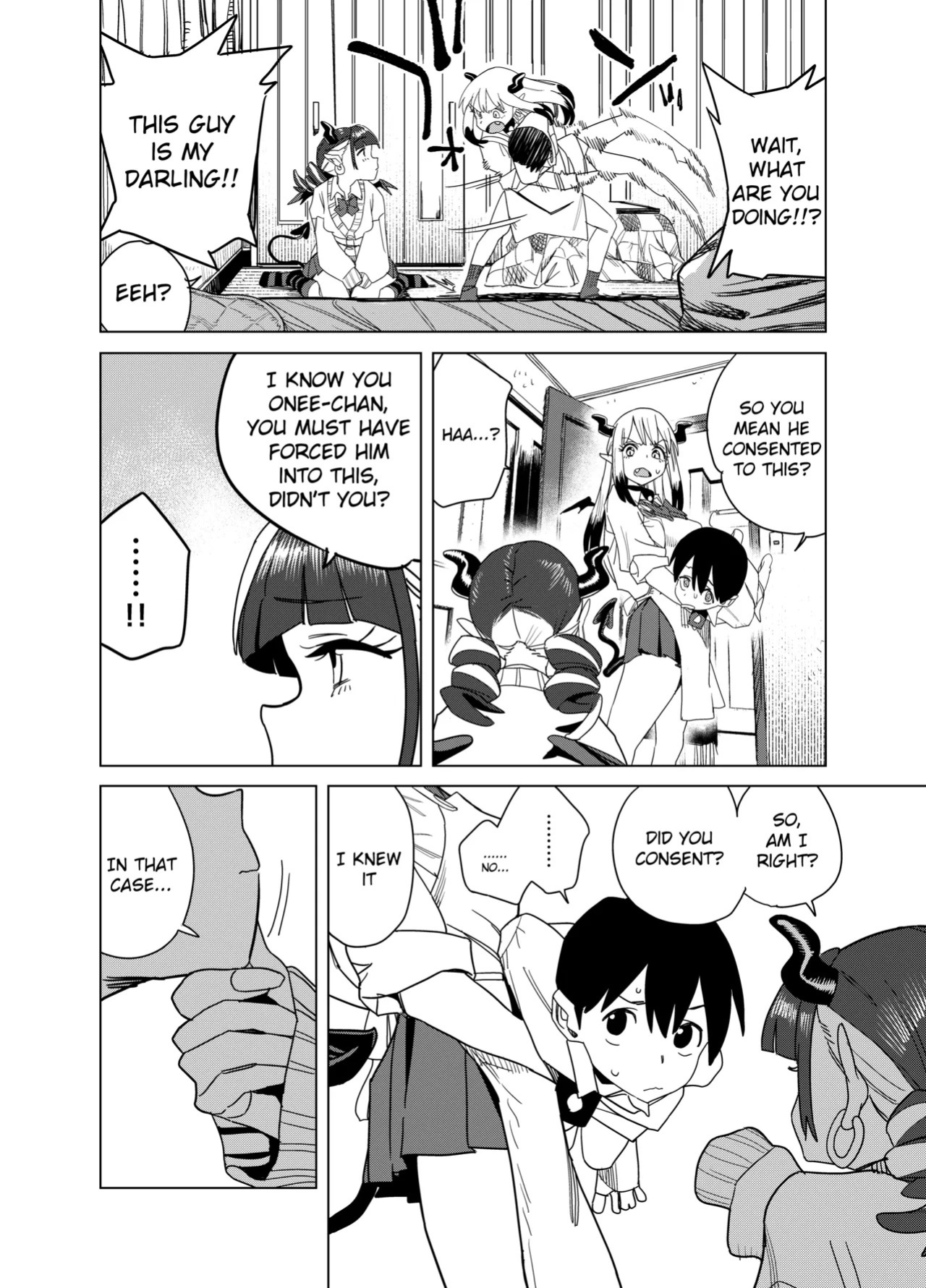 [Gya-tei] Tenkou Shitekita Gal Succubus no Gochisou wa Boku Hitori!? 2 [English]