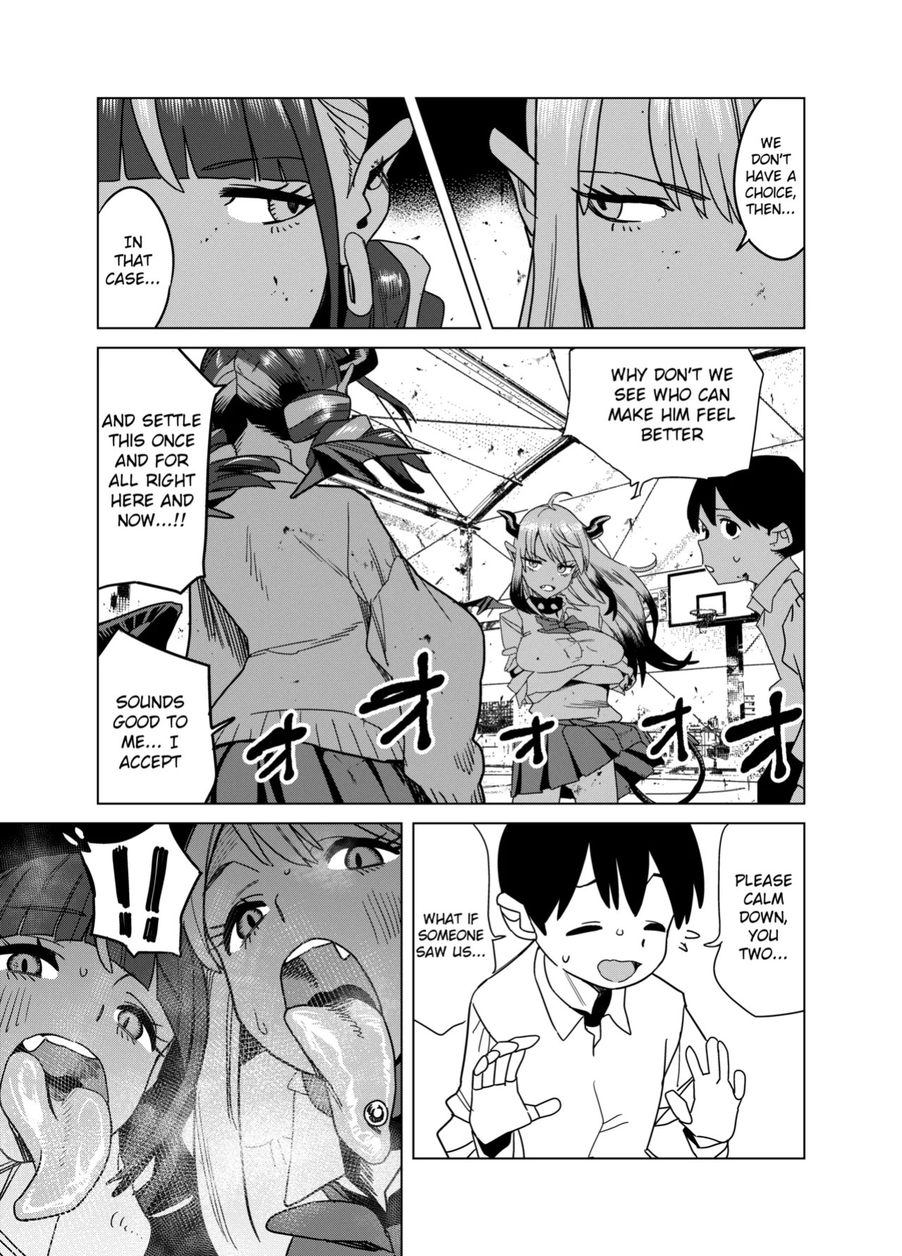 [Gya-tei] Tenkou Shitekita Gal Succubus no Gochisou wa Boku Hitori!? 2 [English]