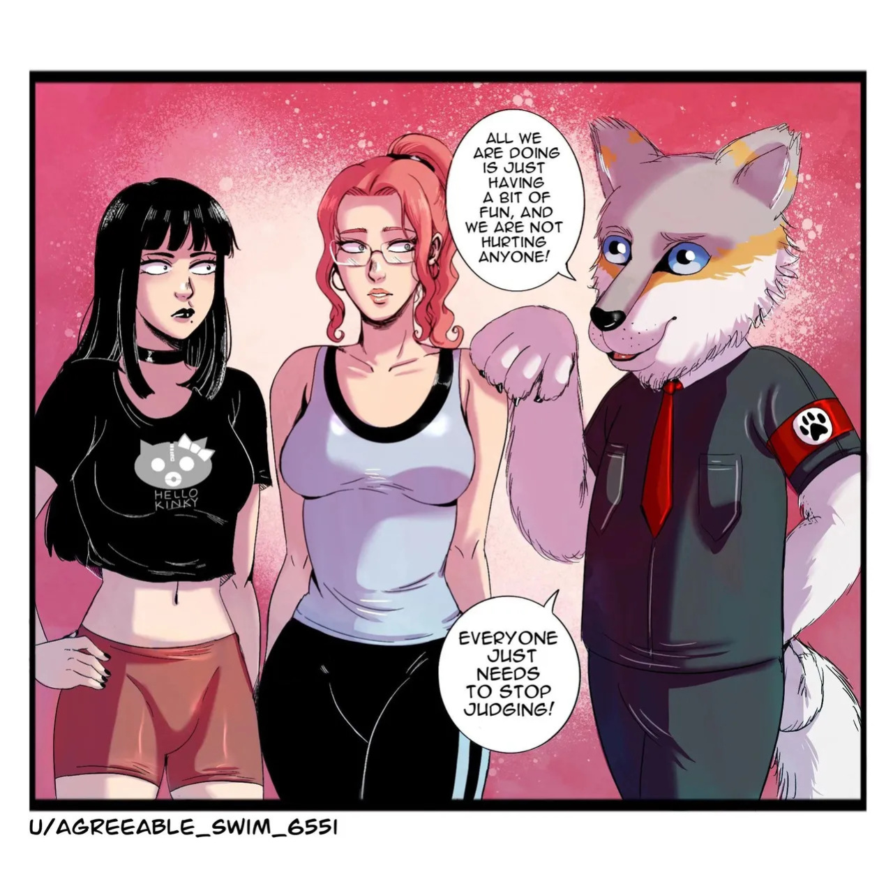 [Agreeable_Swim_6551] Goth dom & femboy BF - Luna & Jake