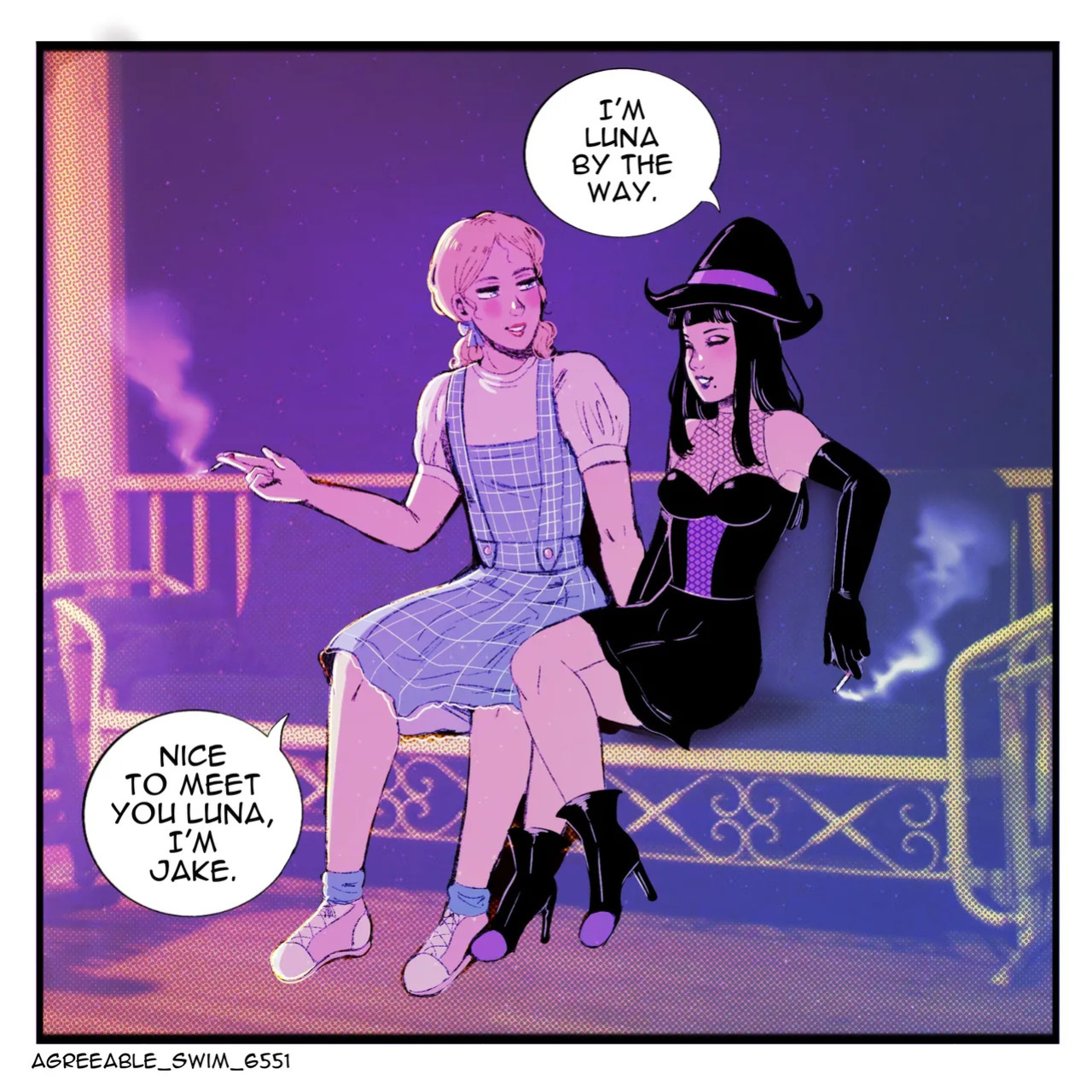 [Agreeable_Swim_6551] Goth dom & femboy BF - Luna & Jake