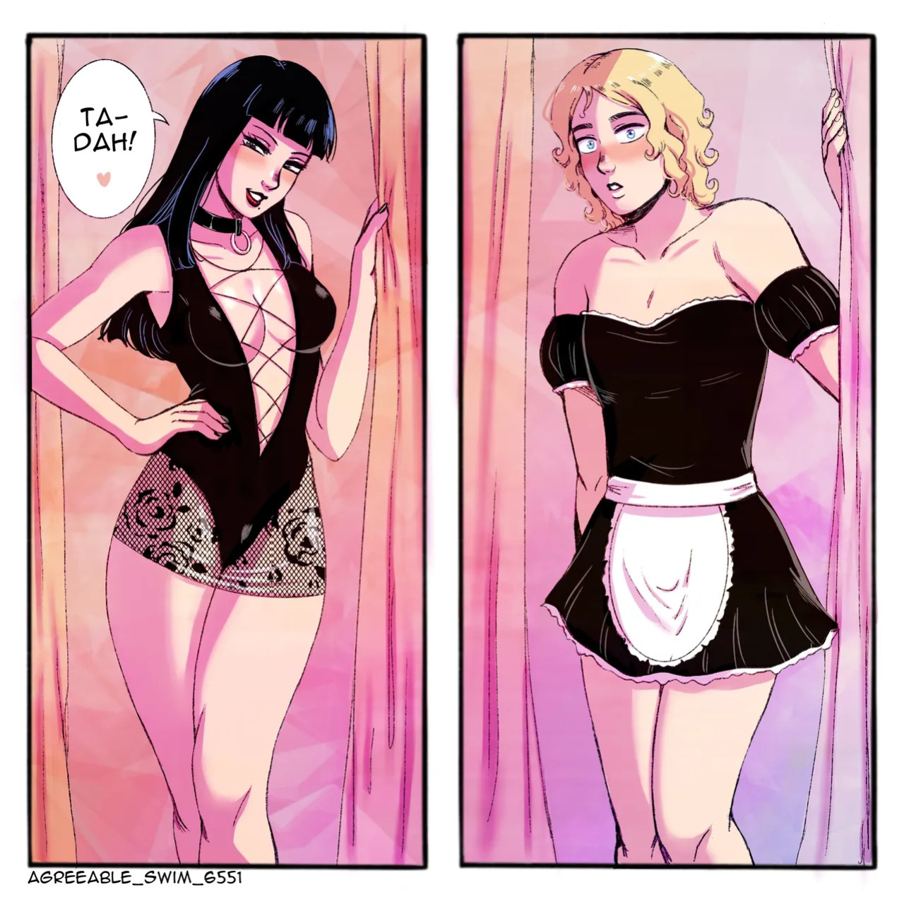 [Agreeable_Swim_6551] Goth dom & femboy BF - Luna & Jake